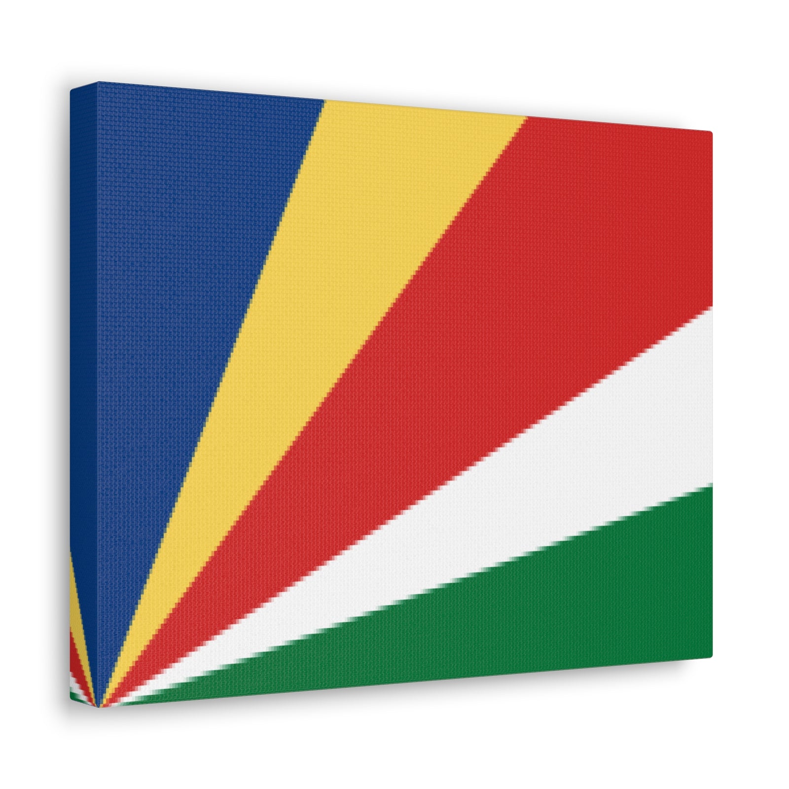 Seychelles Country Flag Canvas Vibrant Wall Art Unframed Home Decor-Express Your Love Gifts