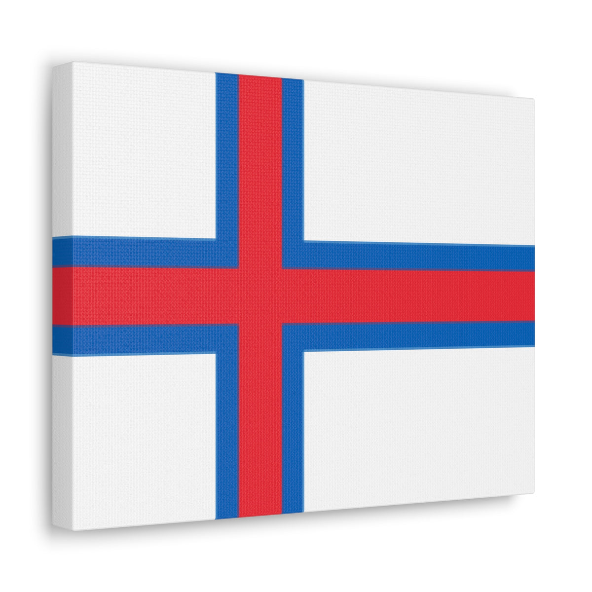 Faroe Islands Country Flag Canvas Vibrant Wall Art Unframed Home Decor-Express Your Love Gifts