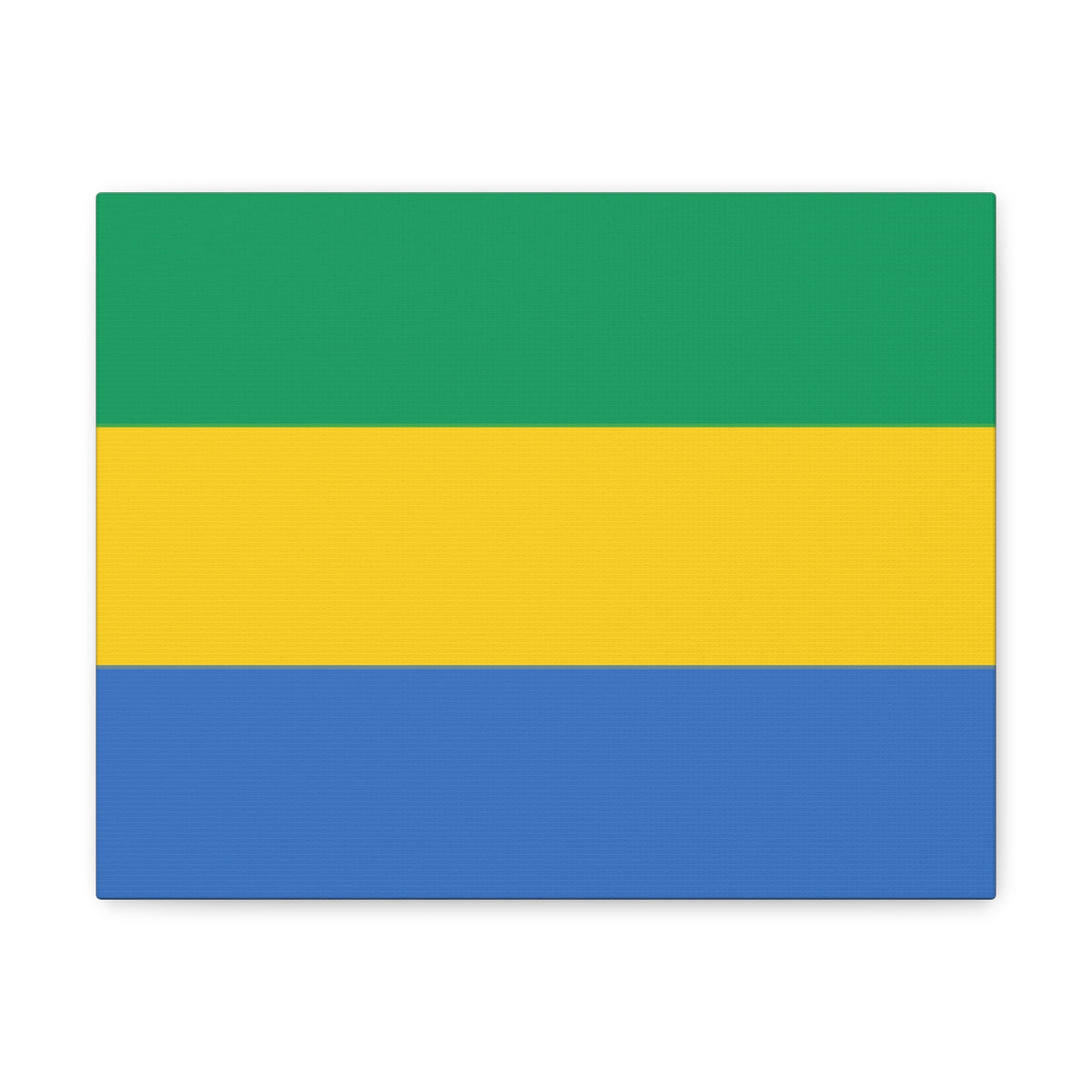Gabon Country Flag Canvas Vibrant Wall Art Unframed Home Decor-Express Your Love Gifts