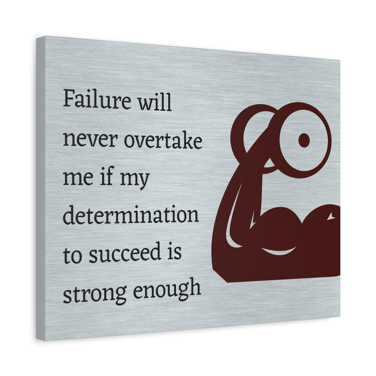 Inspirational Wall Art Determination To Succeed Motivation Wall Decor for Home Office Gym Inspiring Success Quote Print Ready to Hang-Express Your Love Gifts
