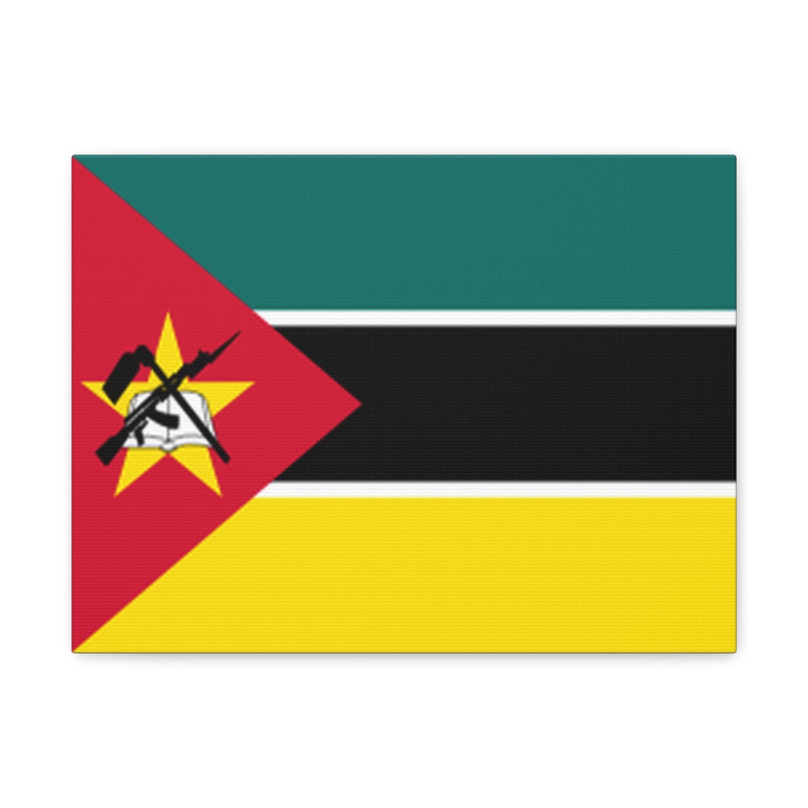 Mozambique Country Flag Canvas Vibrant Wall Art Unframed Home Decor-Express Your Love Gifts
