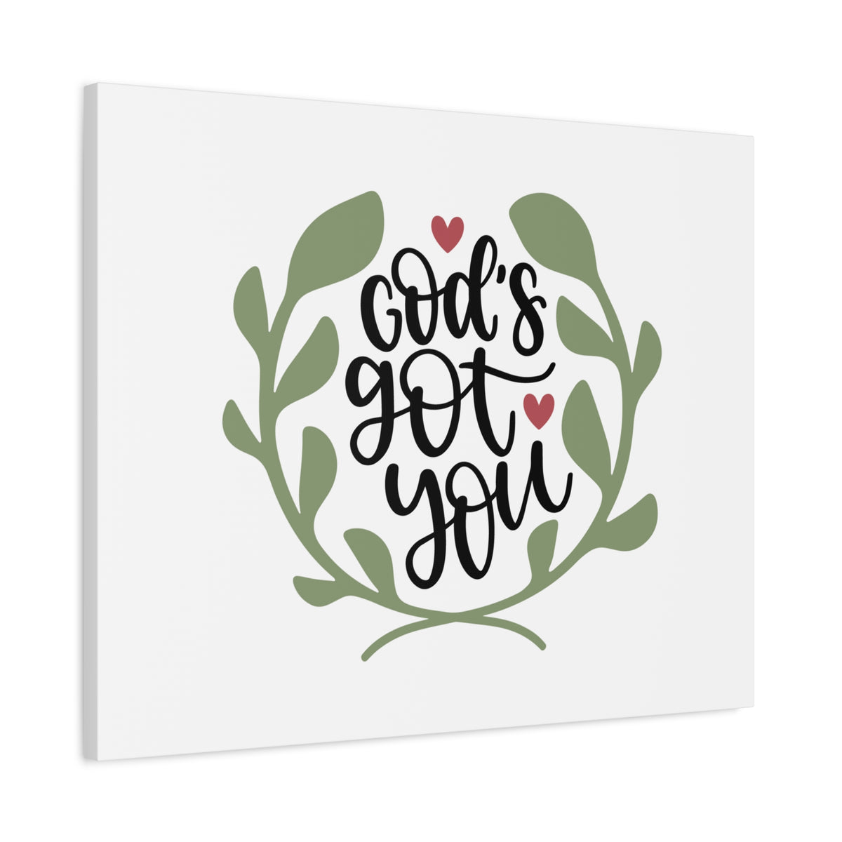 Scripture Canvas God's Got You Psalm 55:22 Christian Wall Art Bible Verse Print Ready to Hang-Express Your Love Gifts