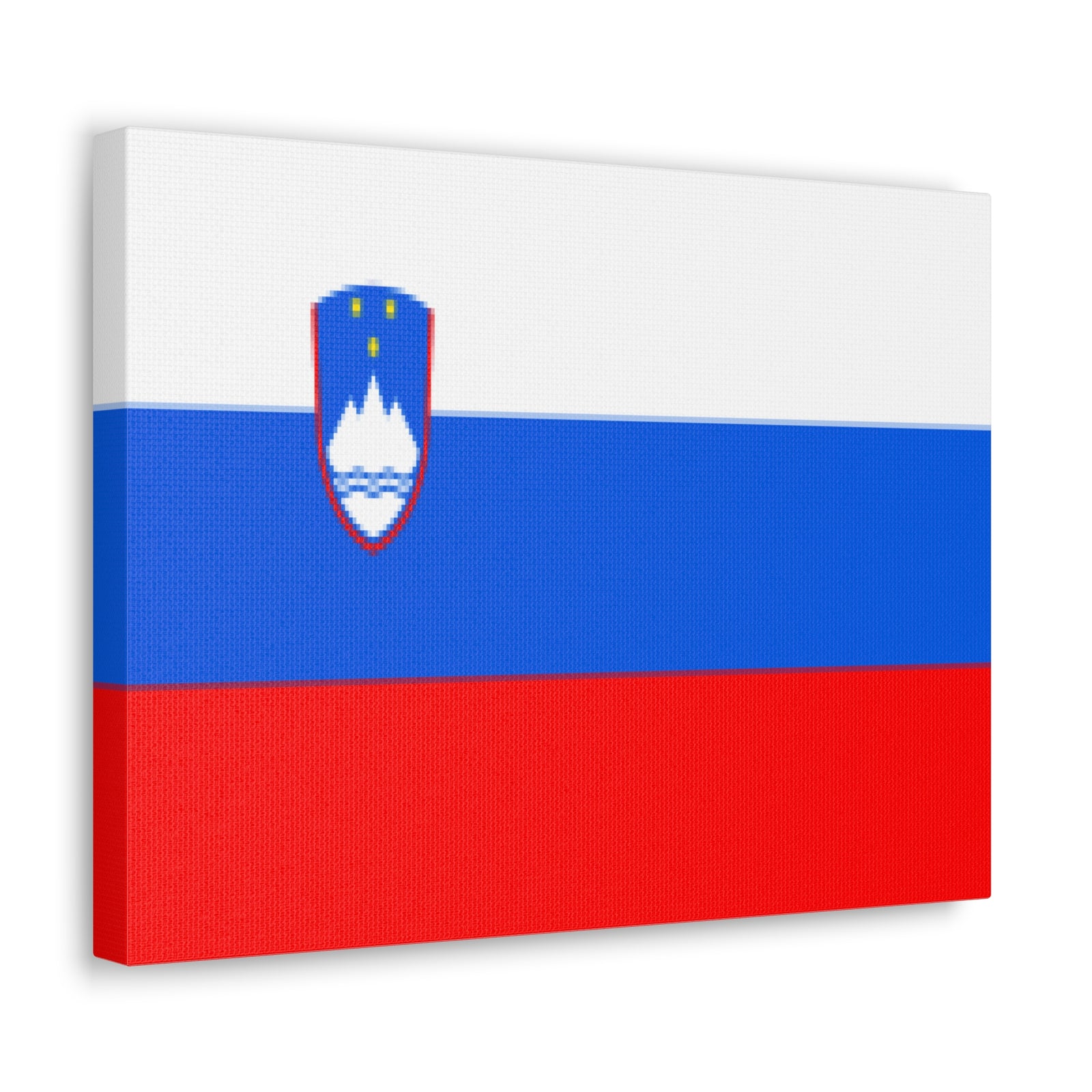 Slovenia Country Flag Canvas Vibrant Wall Art Unframed Home Decor-Express Your Love Gifts