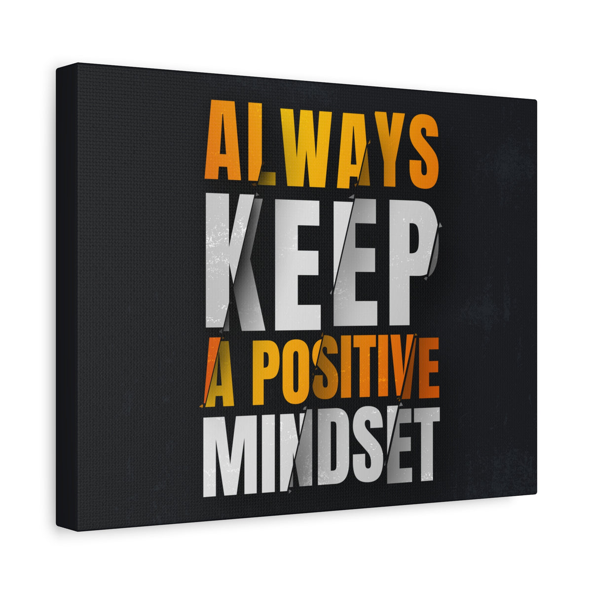 Inspirational Quote Canvas Positive Mindset Wall Art Motivational Motto Inspiring Prints Artwork Decor Ready to Hang-Express Your Love Gifts