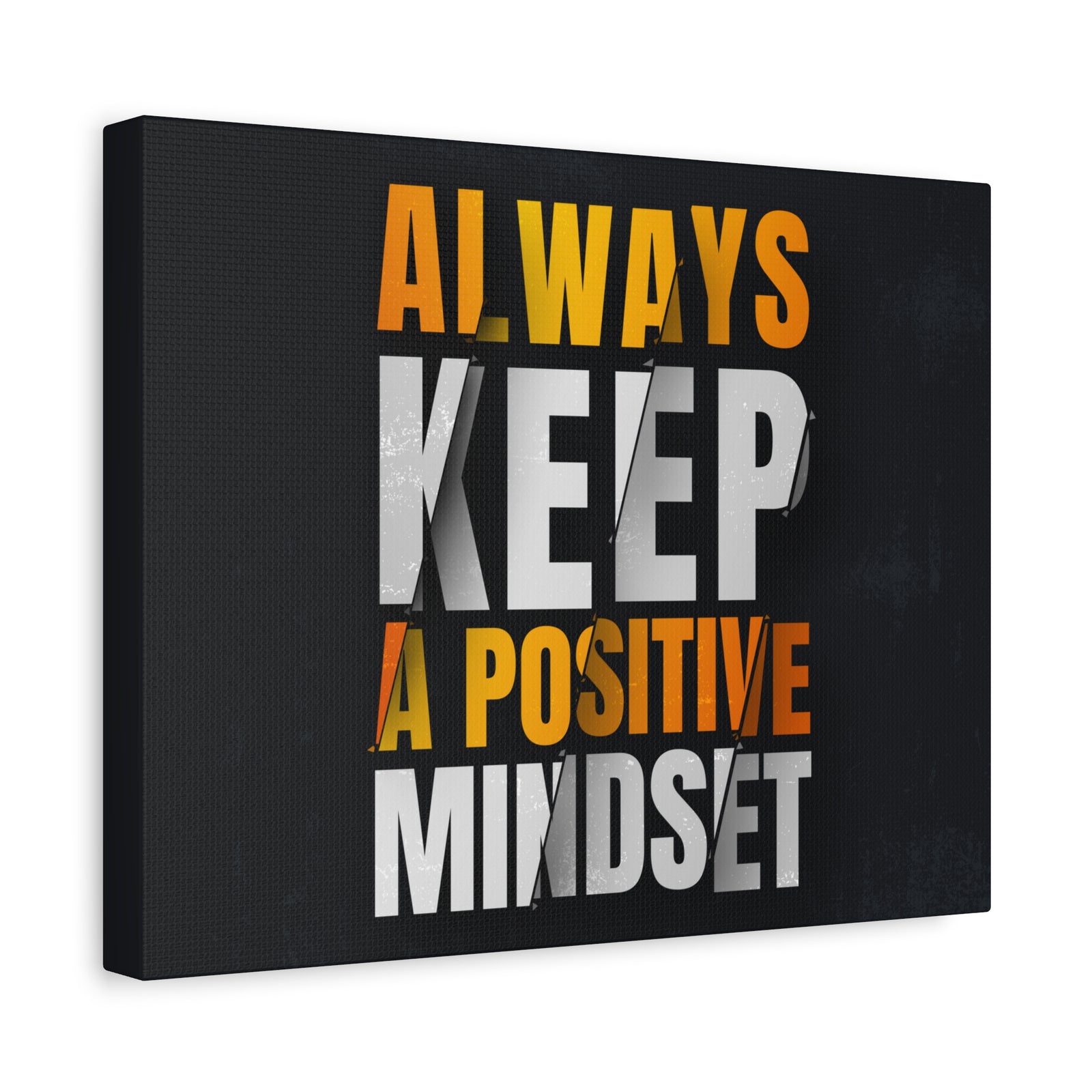 Inspirational Quote Canvas Positive Mindset Wall Art Motivational Motto Inspiring Prints Artwork Decor Ready to Hang-Express Your Love Gifts