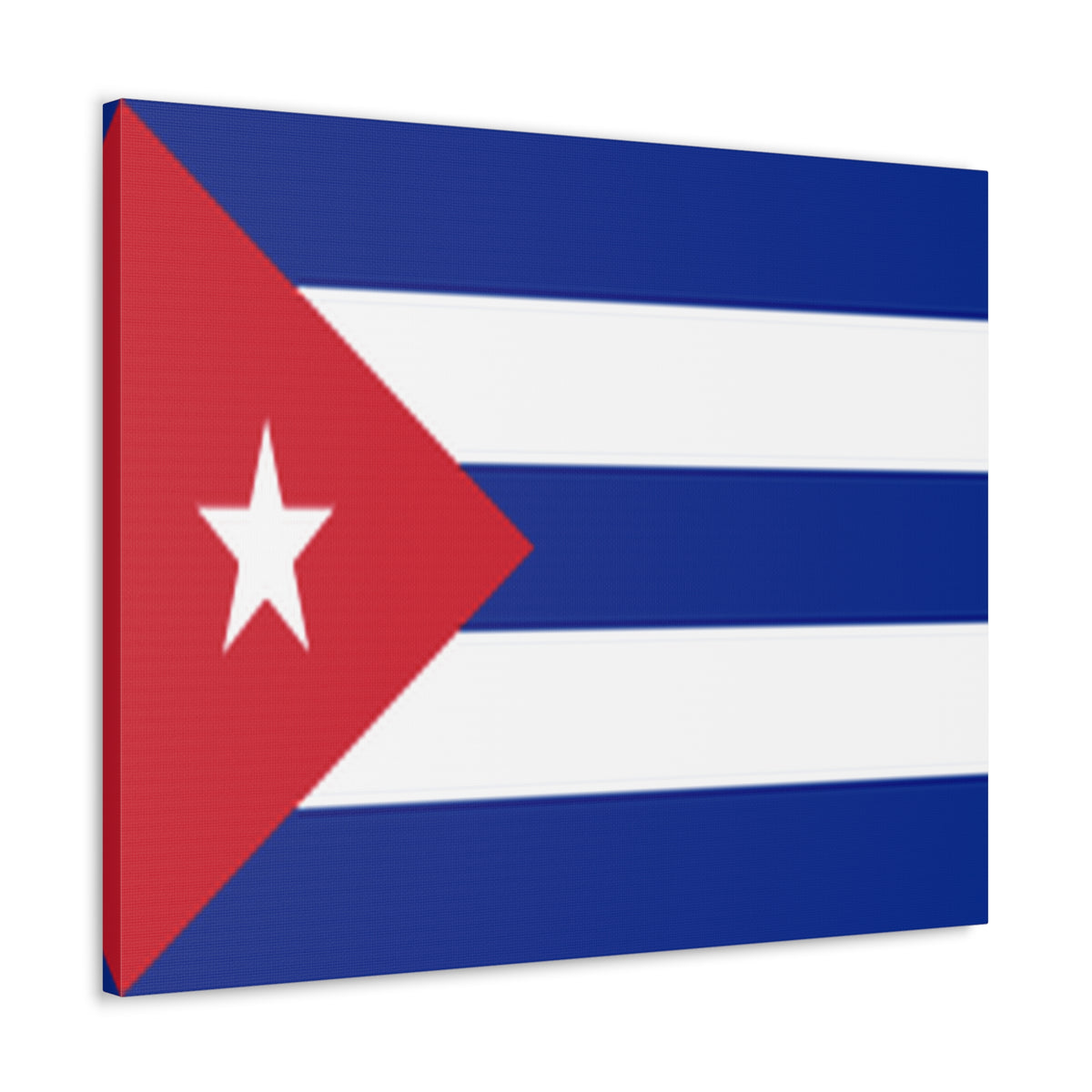 Cuba Country Flag Canvas Vibrant Wall Art Unframed Home Decor-Express Your Love Gifts
