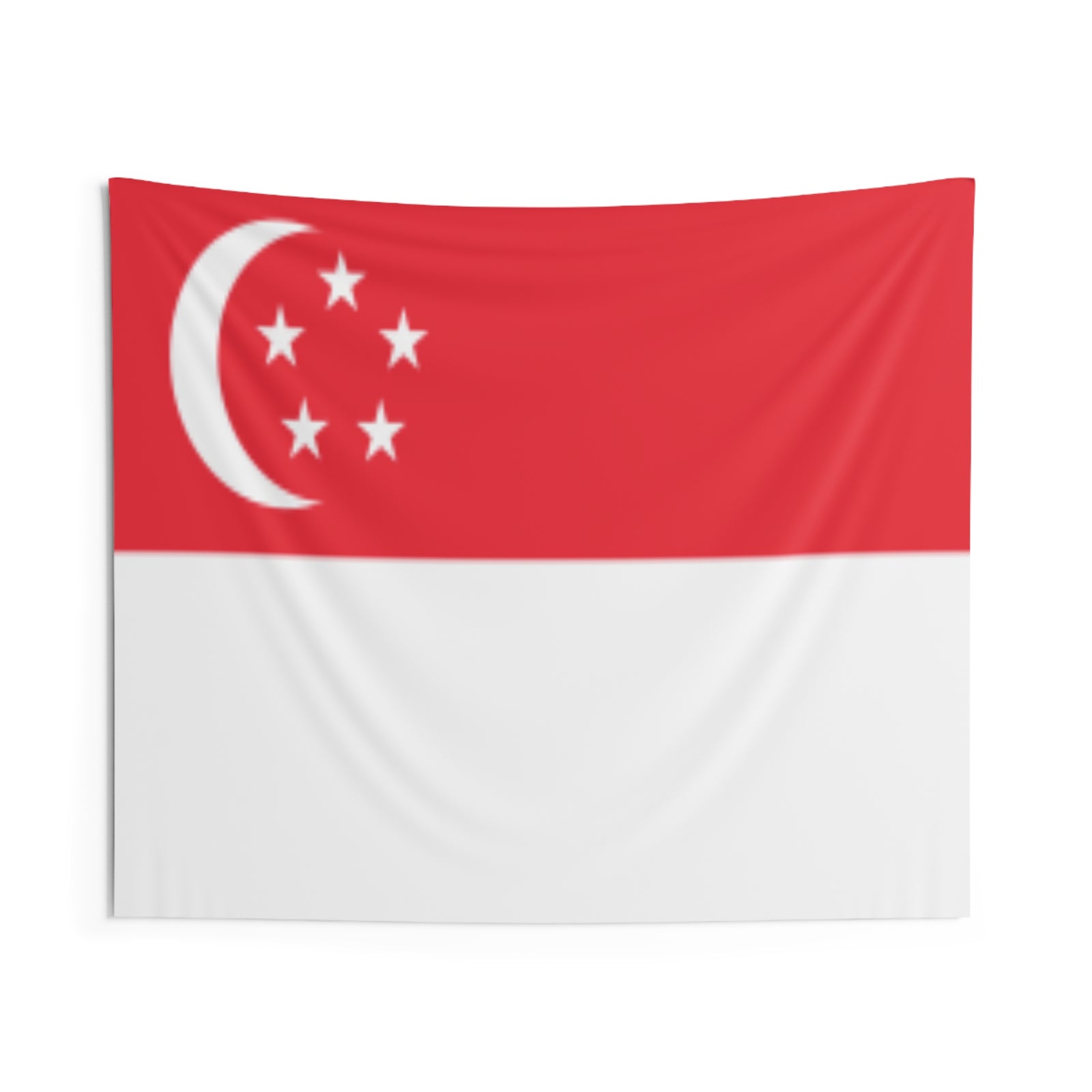 Singapore Country Flag Wall Hanging Tapestry-Express Your Love Gifts