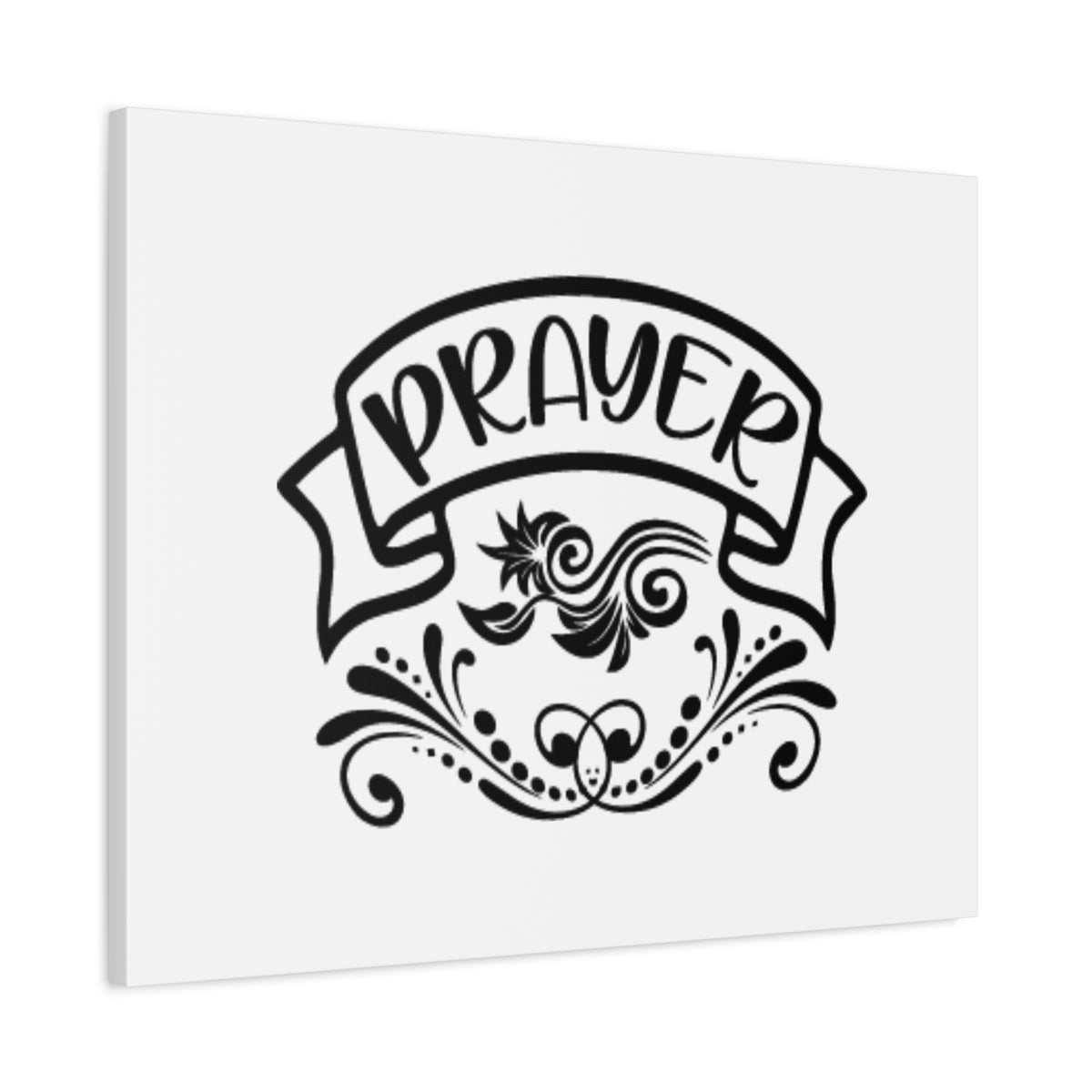 Scripture Canvas Prayer PSALM 102:17 Christian Wall Art Bible Verse Print Ready to Hang-Express Your Love Gifts