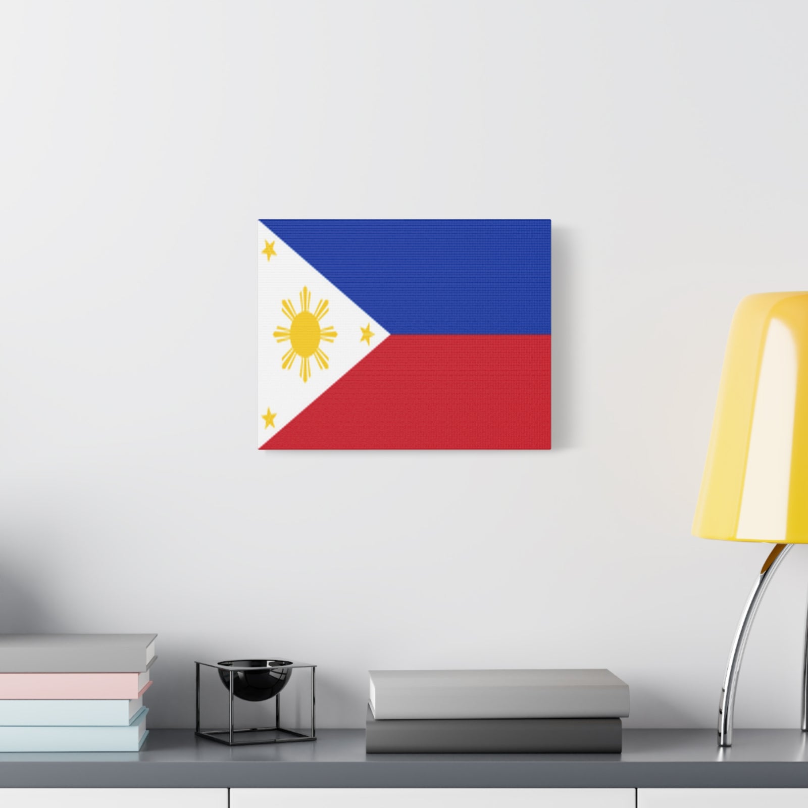 Philippines Country Flag Canvas Vibrant Wall Art Unframed Home Decor-Express Your Love Gifts