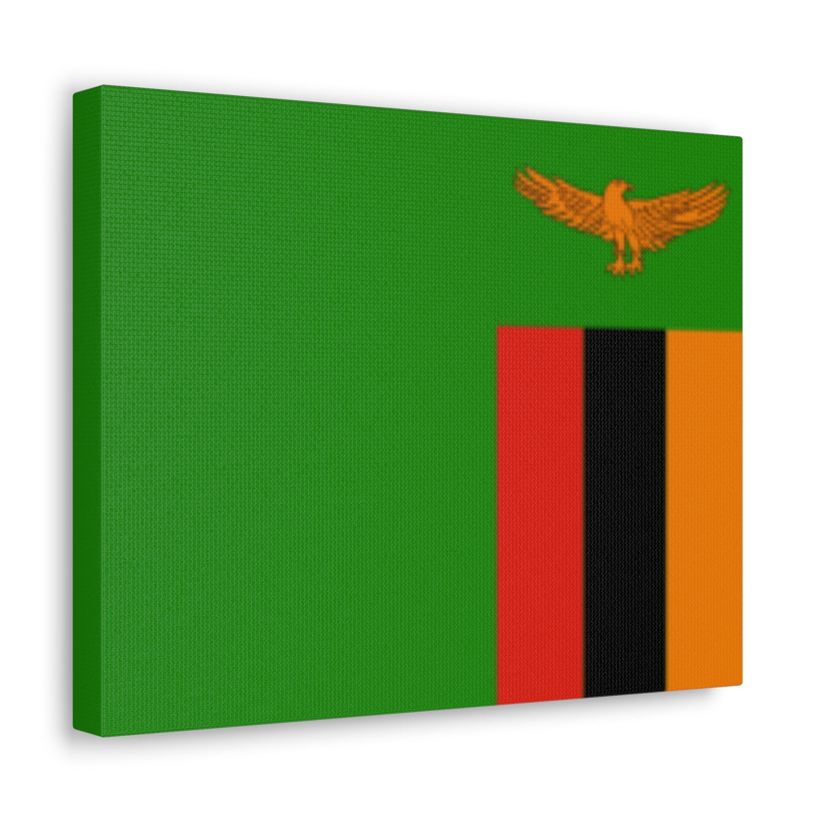 Zambia Country Flag Canvas Vibrant Wall Art Unframed Home Decor-Express Your Love Gifts