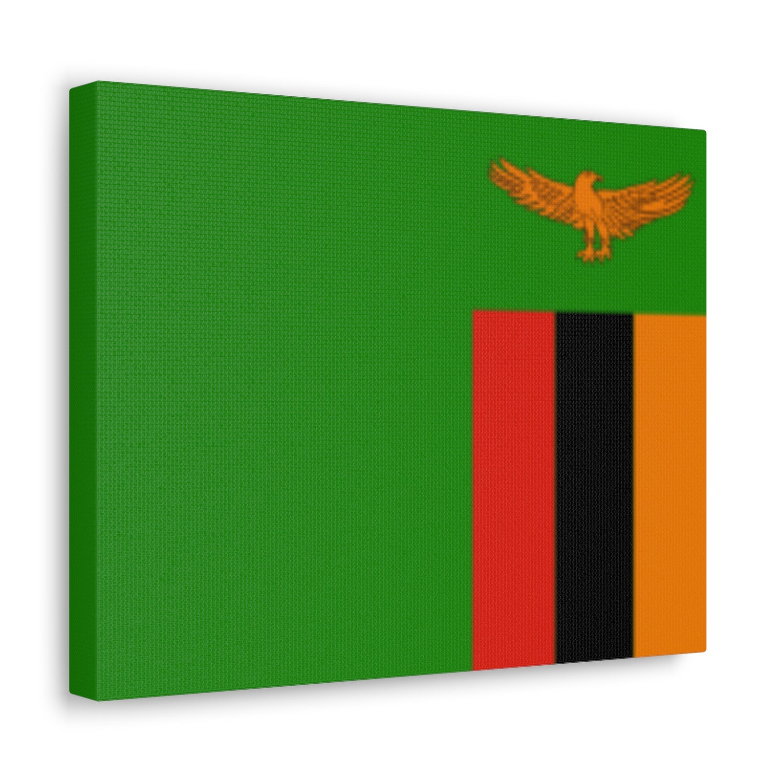 Zambia Country Flag Canvas Vibrant Wall Art Unframed Home Decor-Express Your Love Gifts
