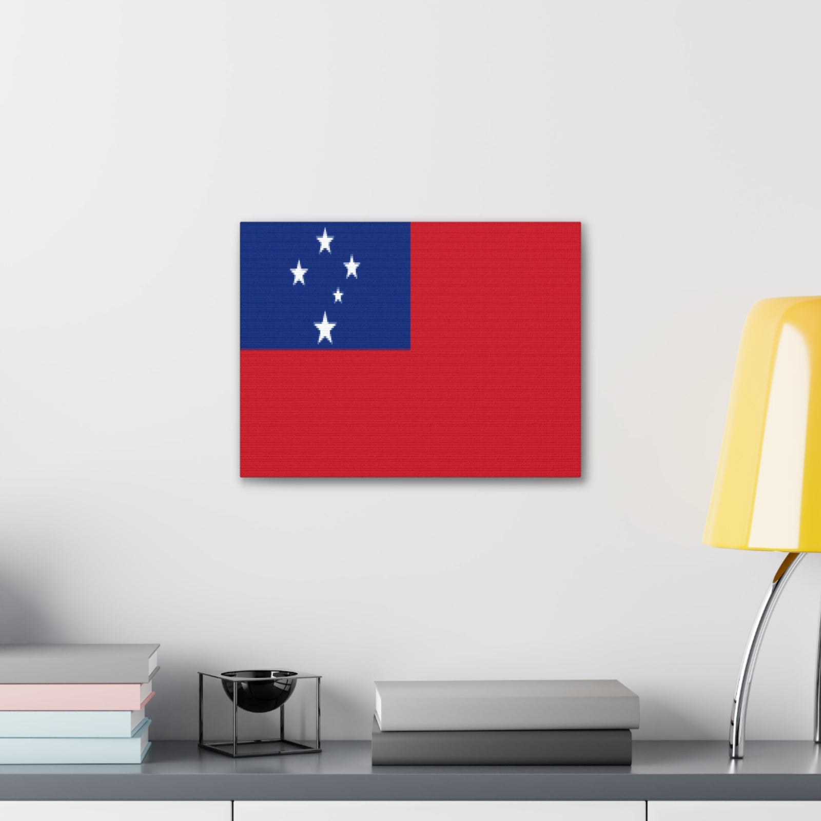 Samoa Country Flag Canvas Vibrant Wall Art Unframed Home Decor-Express Your Love Gifts
