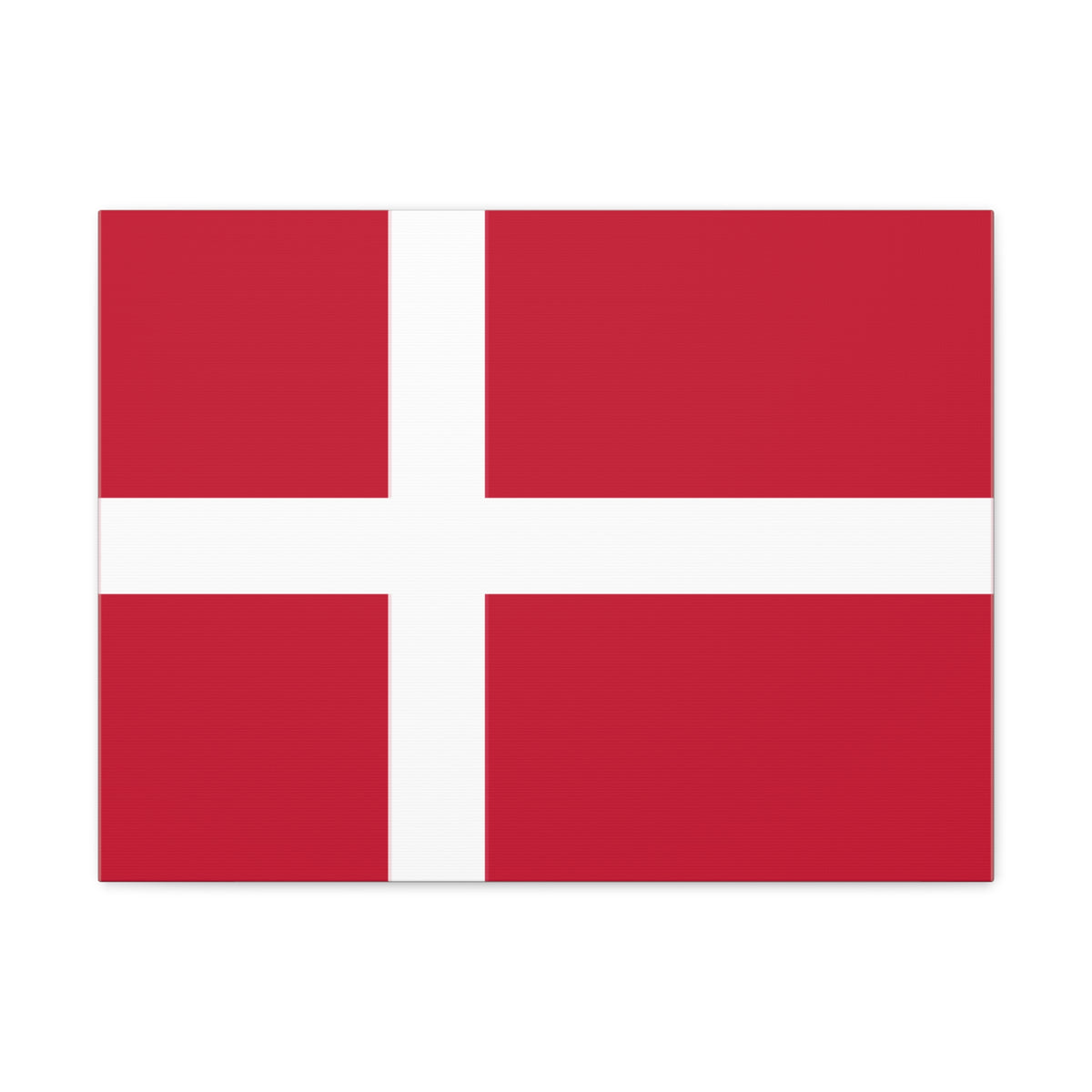Denmark Country Flag Canvas Vibrant Wall Art Unframed Home Decor-Express Your Love Gifts
