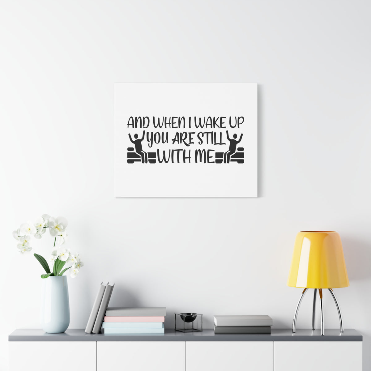 Scripture Canvas You Are Still With Me Psalm 139:18 Christian Wall Art Bible Verse Print Ready to Hang-Express Your Love Gifts