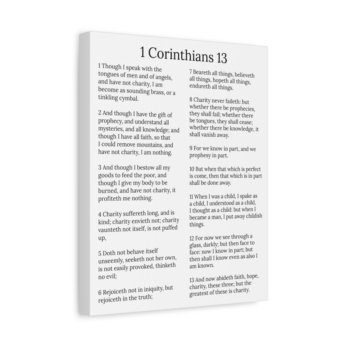 Scripture Walls Giving of the Law Exodus 20 Chapter WhiteChristian Wall Art Print Ready to Hang Unframed-Express Your Love Gifts