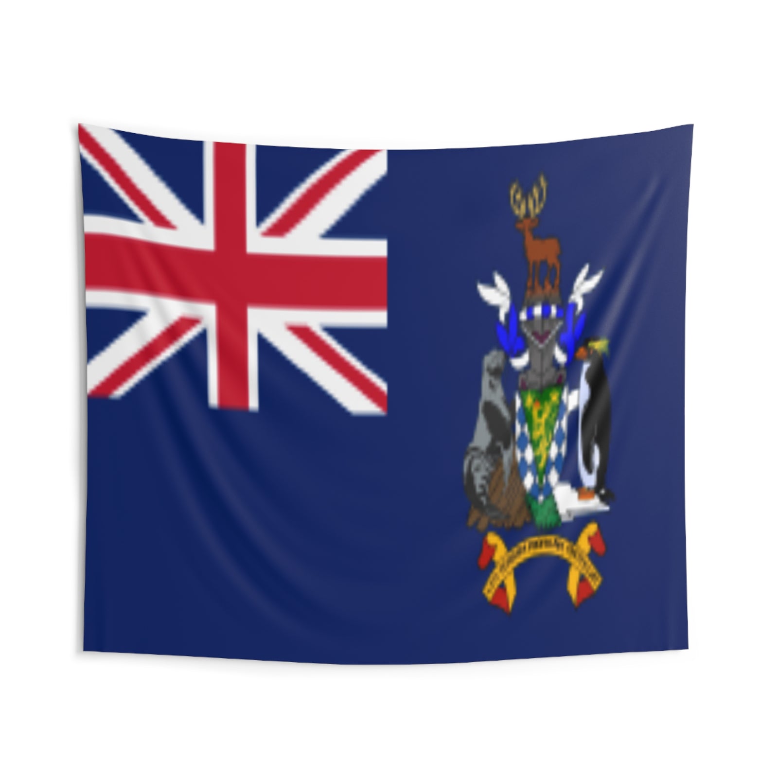 South Georgia Country Flag Wall Hanging Tapestry-Express Your Love Gifts