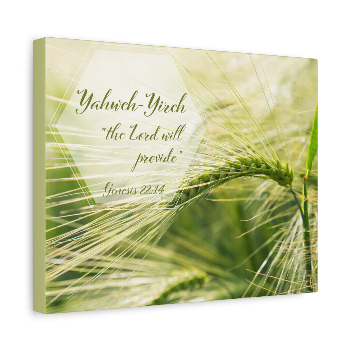 Scripture Walls The Lord Will Provide Genesis 22:14 Bible Verse Canvas Christian Wall Art Bible Verse Print Ready To Hang-Express Your Love Gifts