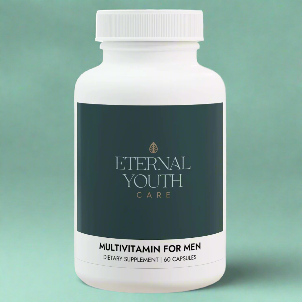 Eternal Youth Care Men’s Multivitamin – Energy, Performance & Immune Support Non-GMO, Corn-Free (60 Capsules)-Express Your Love Gifts