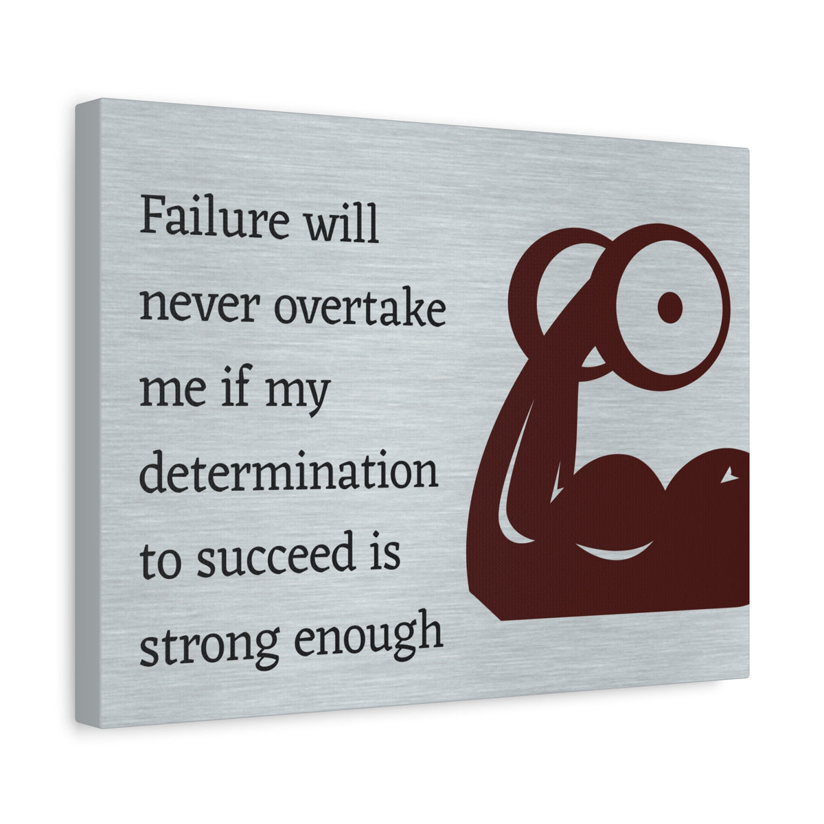 Inspirational Wall Art Determination To Succeed Motivation Wall Decor for Home Office Gym Inspiring Success Quote Print Ready to Hang-Express Your Love Gifts