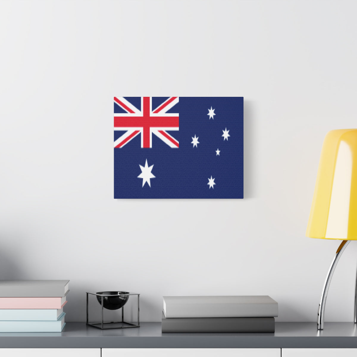 Australia Country Flag Canvas Vibrant Wall Art Unframed Home Decor-Express Your Love Gifts