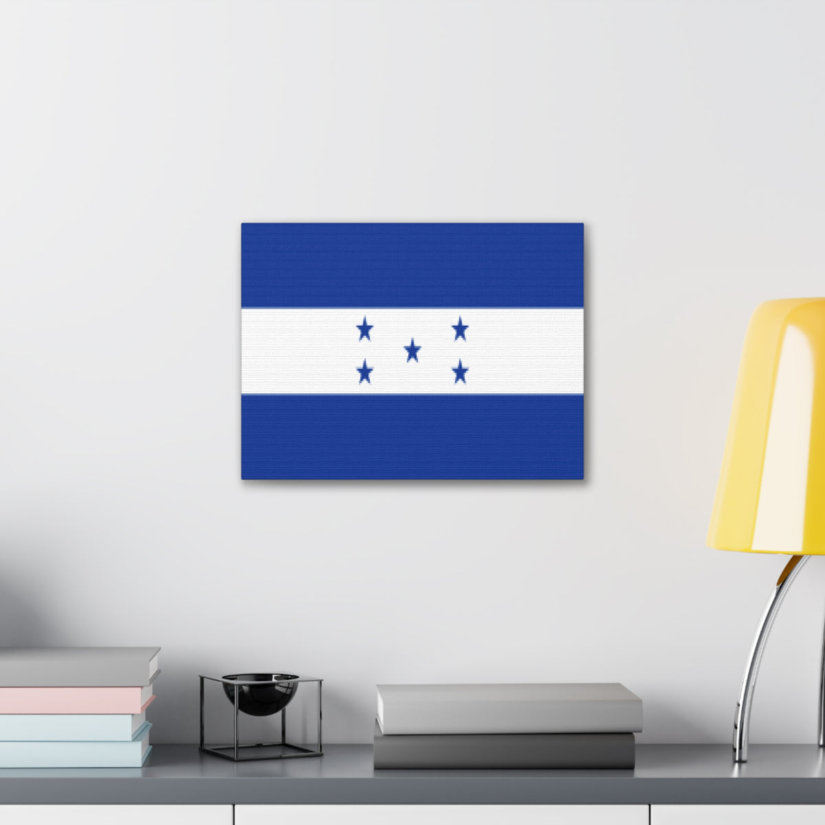 Honduras Country Flag Canvas Vibrant Wall Art Unframed Home Decor-Express Your Love Gifts