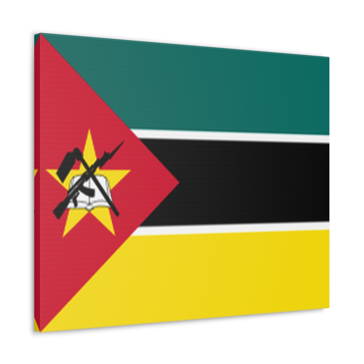 Mozambique Country Flag Canvas Vibrant Wall Art Unframed Home Decor-Express Your Love Gifts