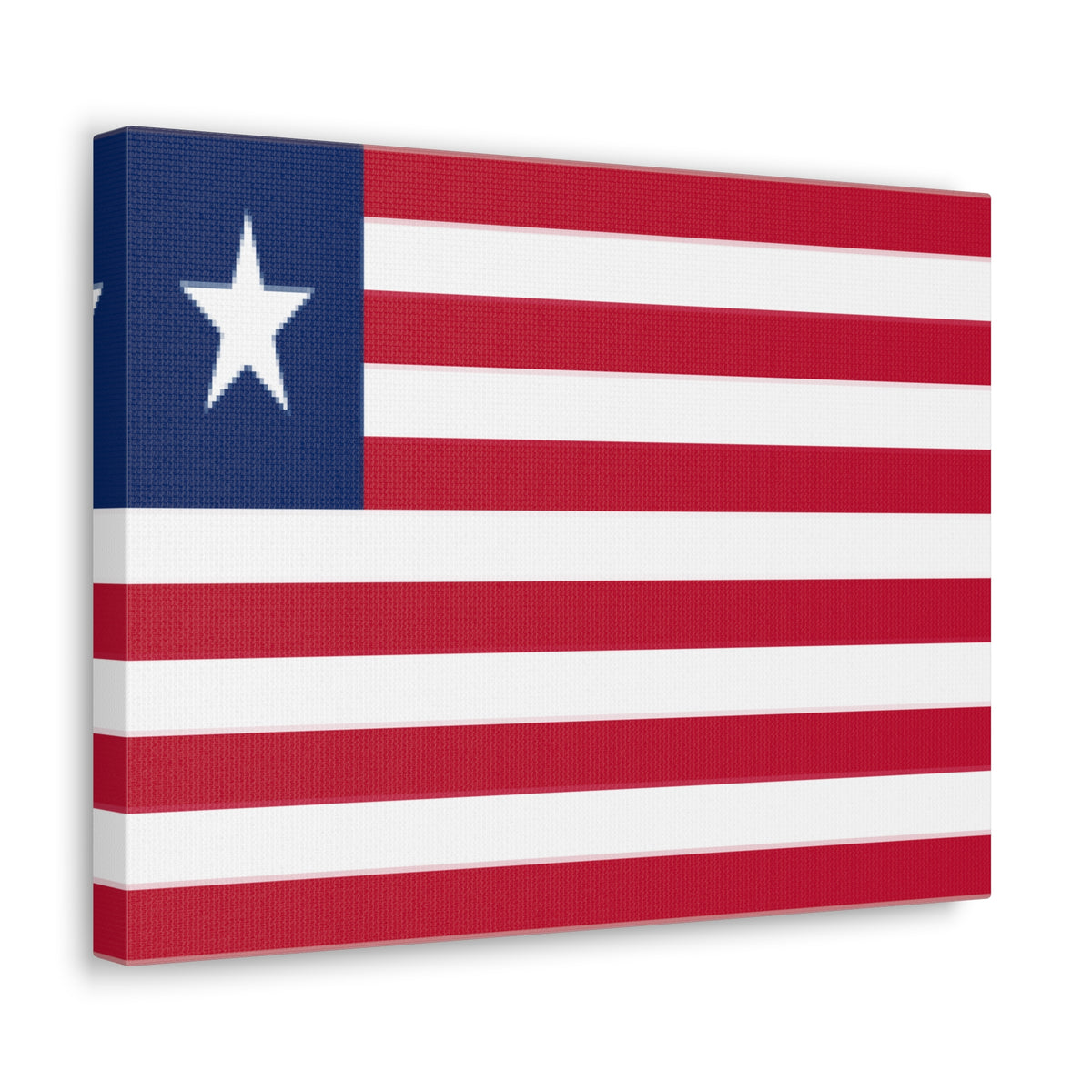 Liberia Country Flag Canvas Vibrant Wall Art Unframed Home Decor-Express Your Love Gifts