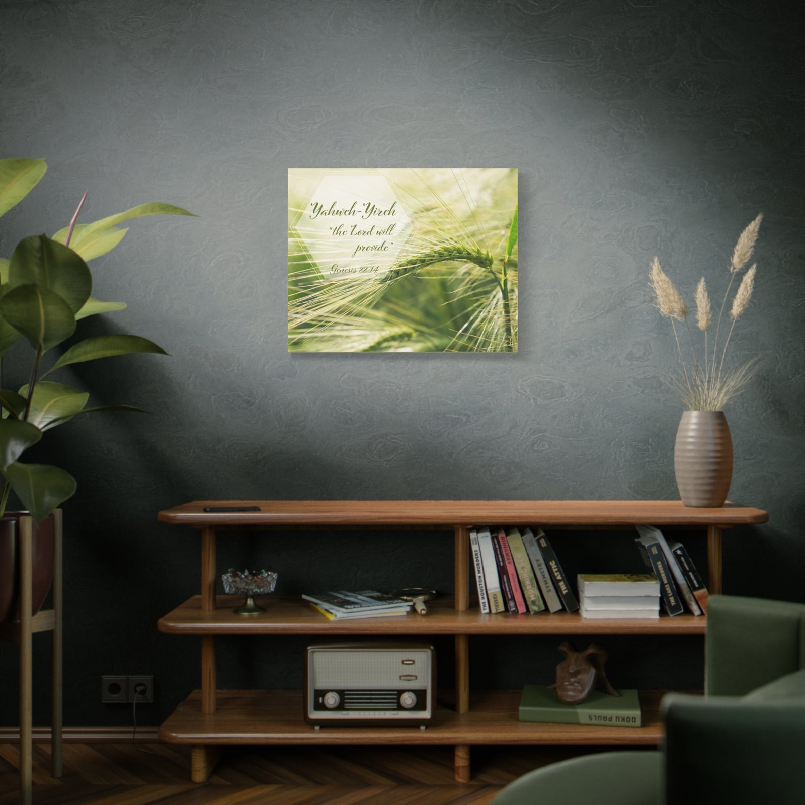Scripture Walls The Lord Will Provide Genesis 22:14 Bible Verse Canvas Christian Wall Art Bible Verse Print Ready To Hang-Express Your Love Gifts