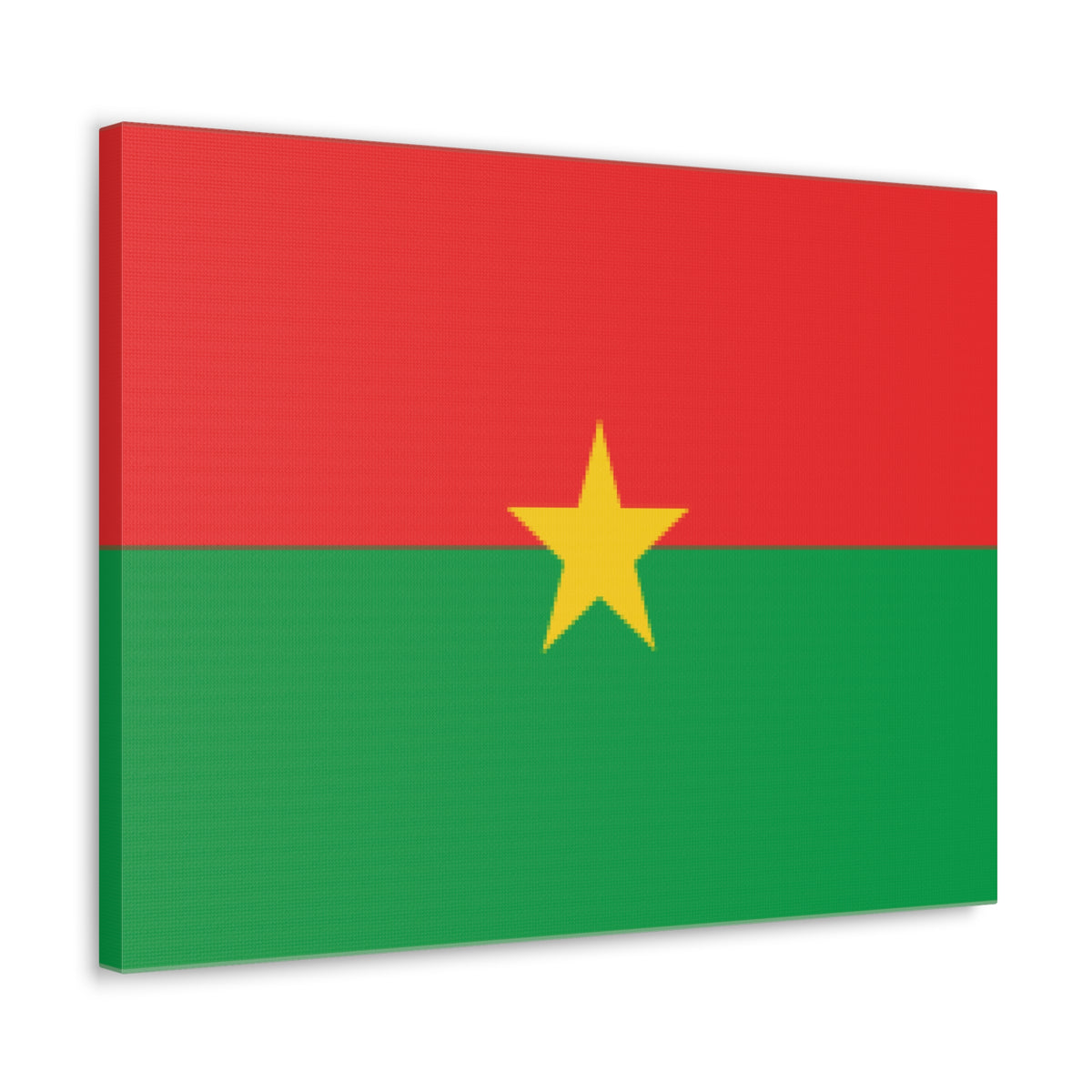 Burkina Faso Country Flag Canvas Vibrant Wall Art Unframed Home Decor-Express Your Love Gifts