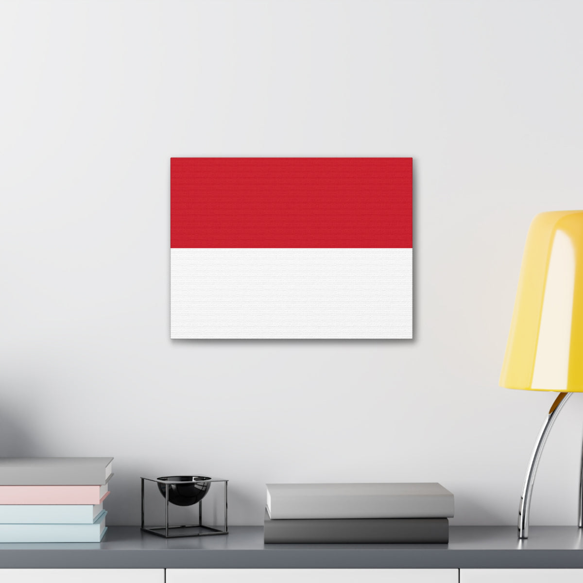 Monaco Country Flag Canvas Vibrant Wall Art Unframed Home Decor-Express Your Love Gifts