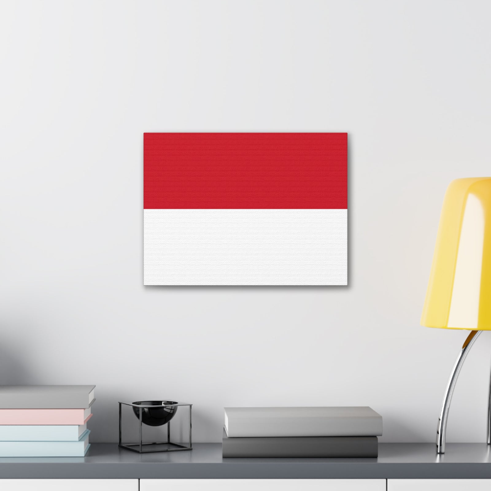 Monaco Country Flag Canvas Vibrant Wall Art Unframed Home Decor-Express Your Love Gifts