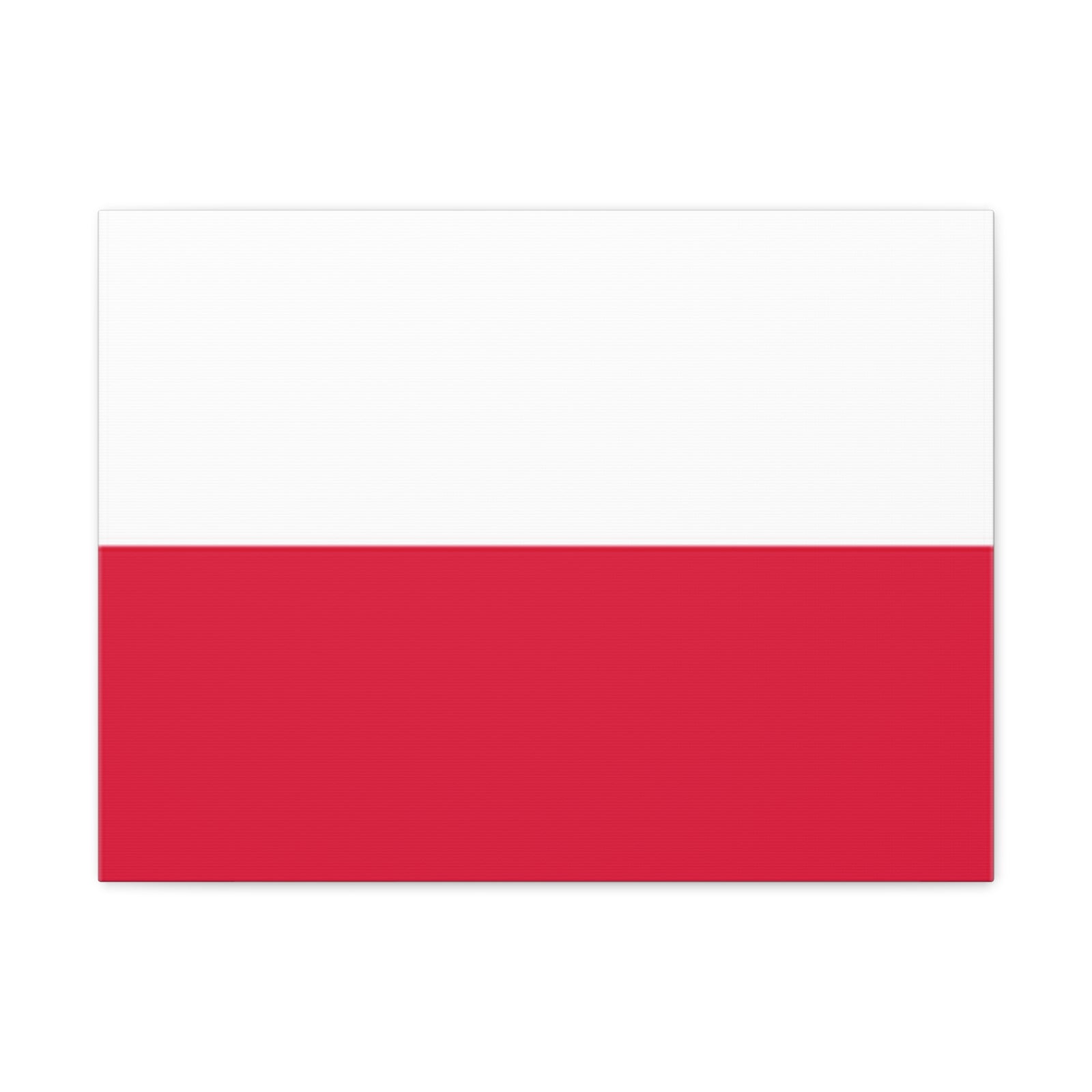 Poland Country Flag Canvas Vibrant Wall Art Unframed Home Decor-Express Your Love Gifts