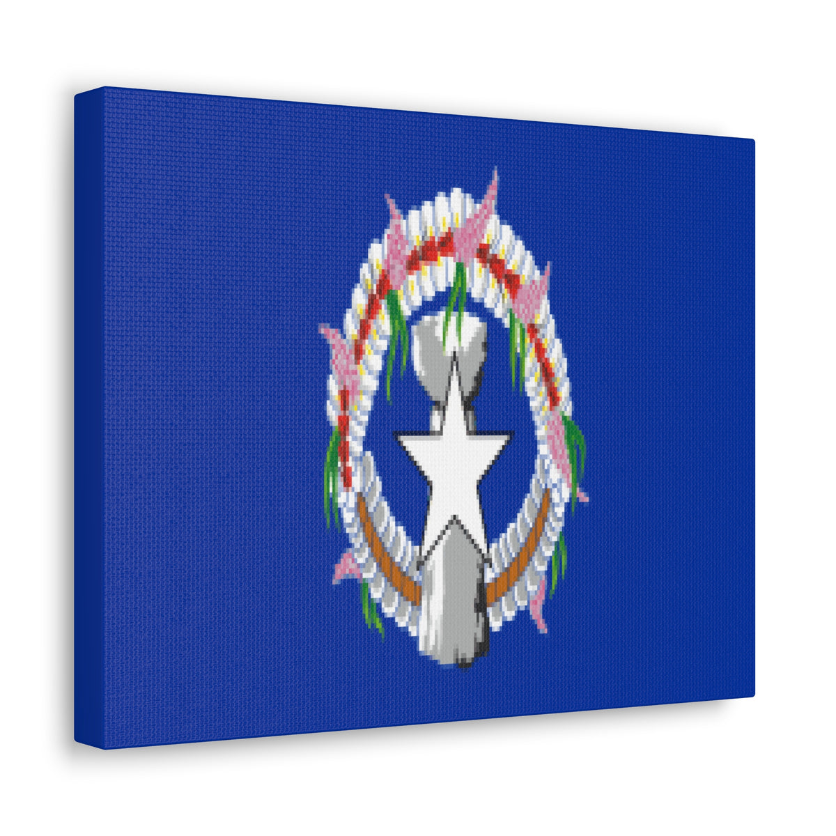 Northern Mariana Islands Country Flag Canvas Vibrant Wall Art Unframed Home Decor-Express Your Love Gifts
