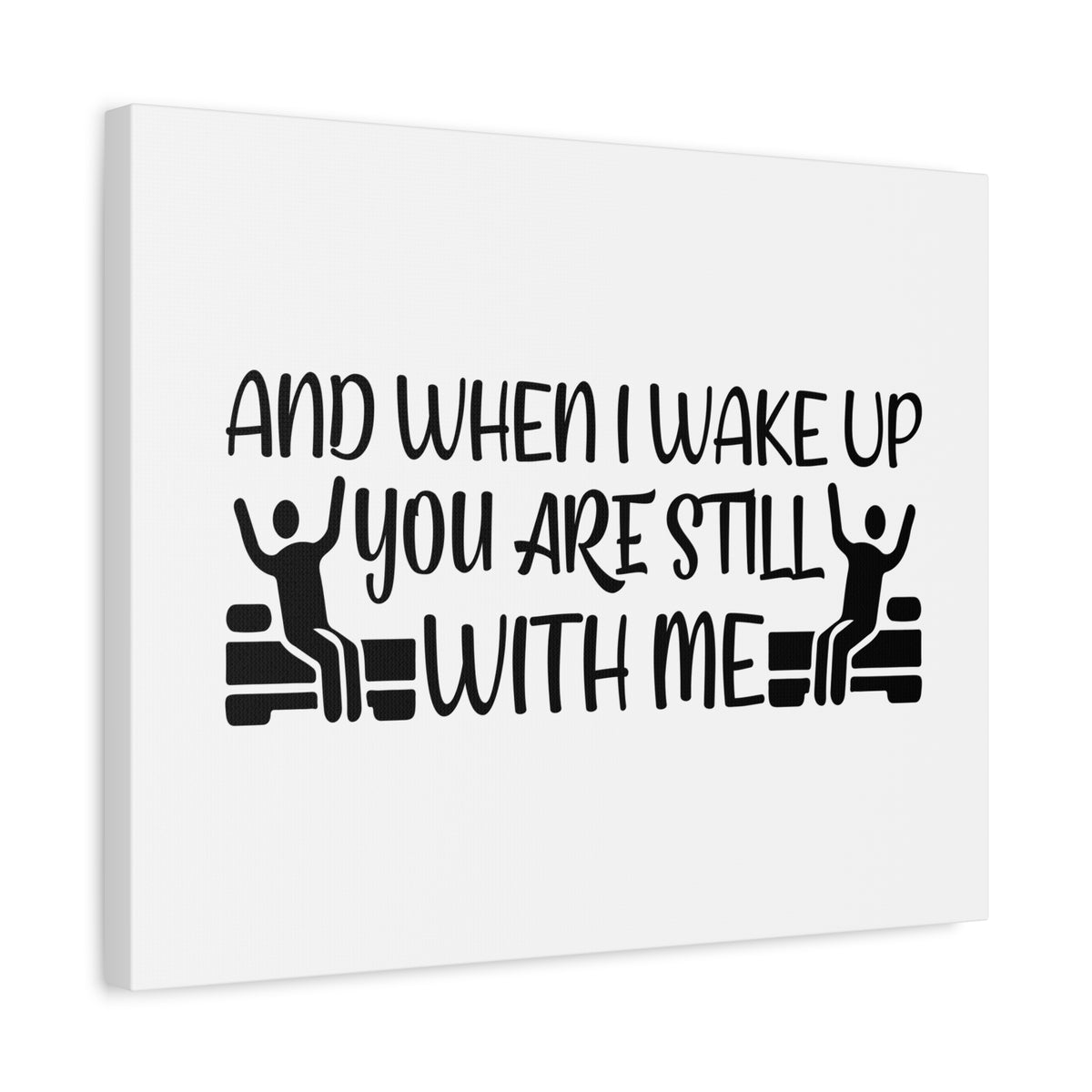 Scripture Canvas You Are Still With Me Psalm 139:18 Christian Wall Art Bible Verse Print Ready to Hang-Express Your Love Gifts