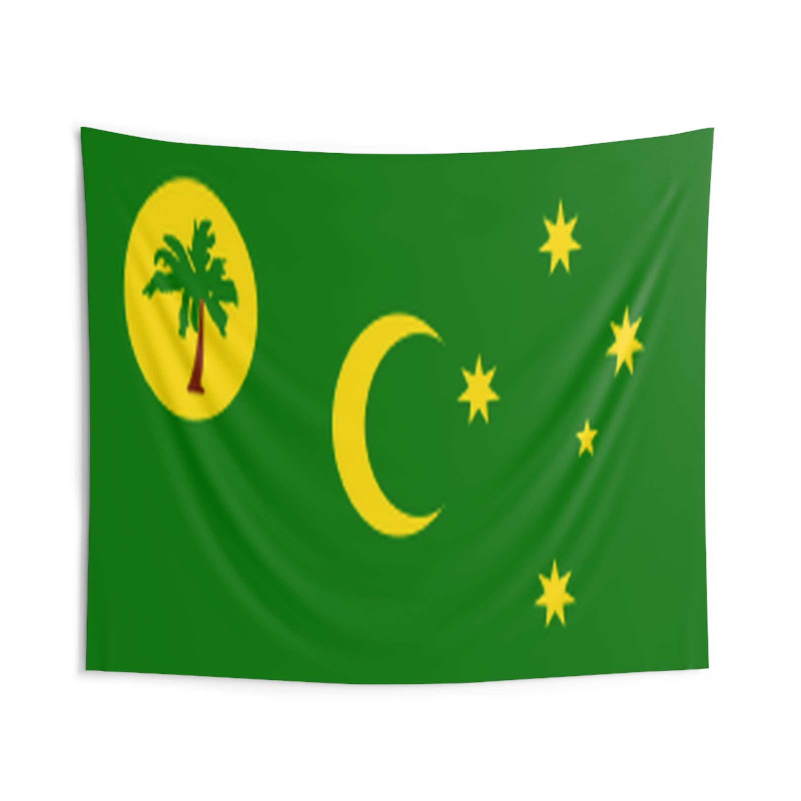 Cocos Island Country Flag Wall Hanging Tapestry-Express Your Love Gifts