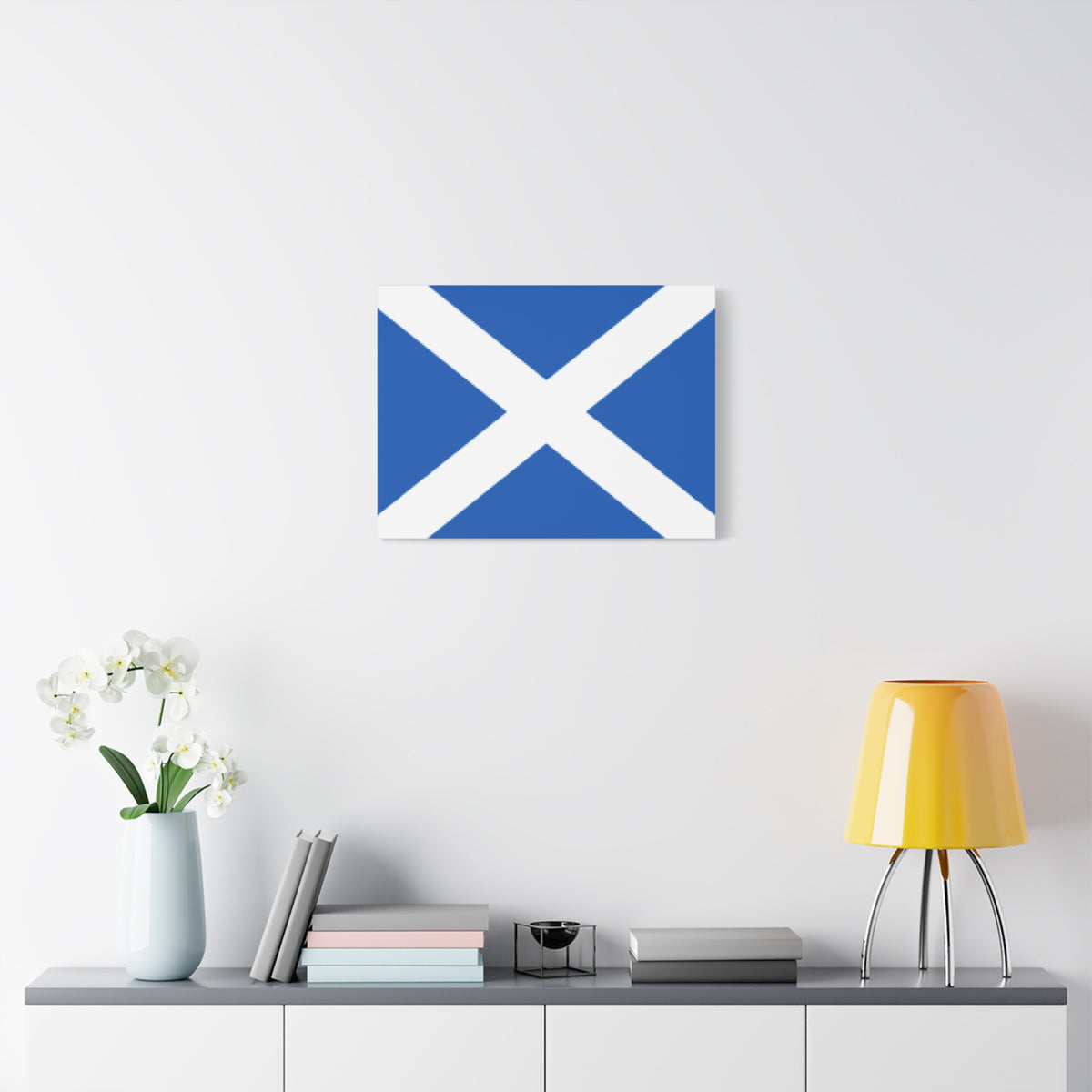 Scotland Country Flag Canvas Vibrant Wall Art Unframed Home Decor-Express Your Love Gifts