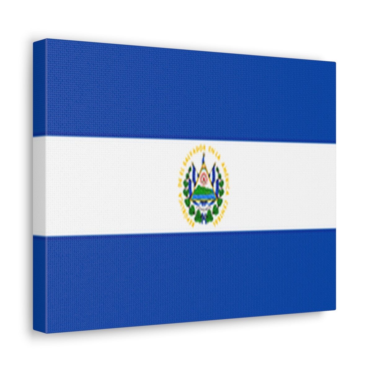 El Salvador Country Flag Canvas Vibrant Wall Art Unframed Home Decor-Express Your Love Gifts