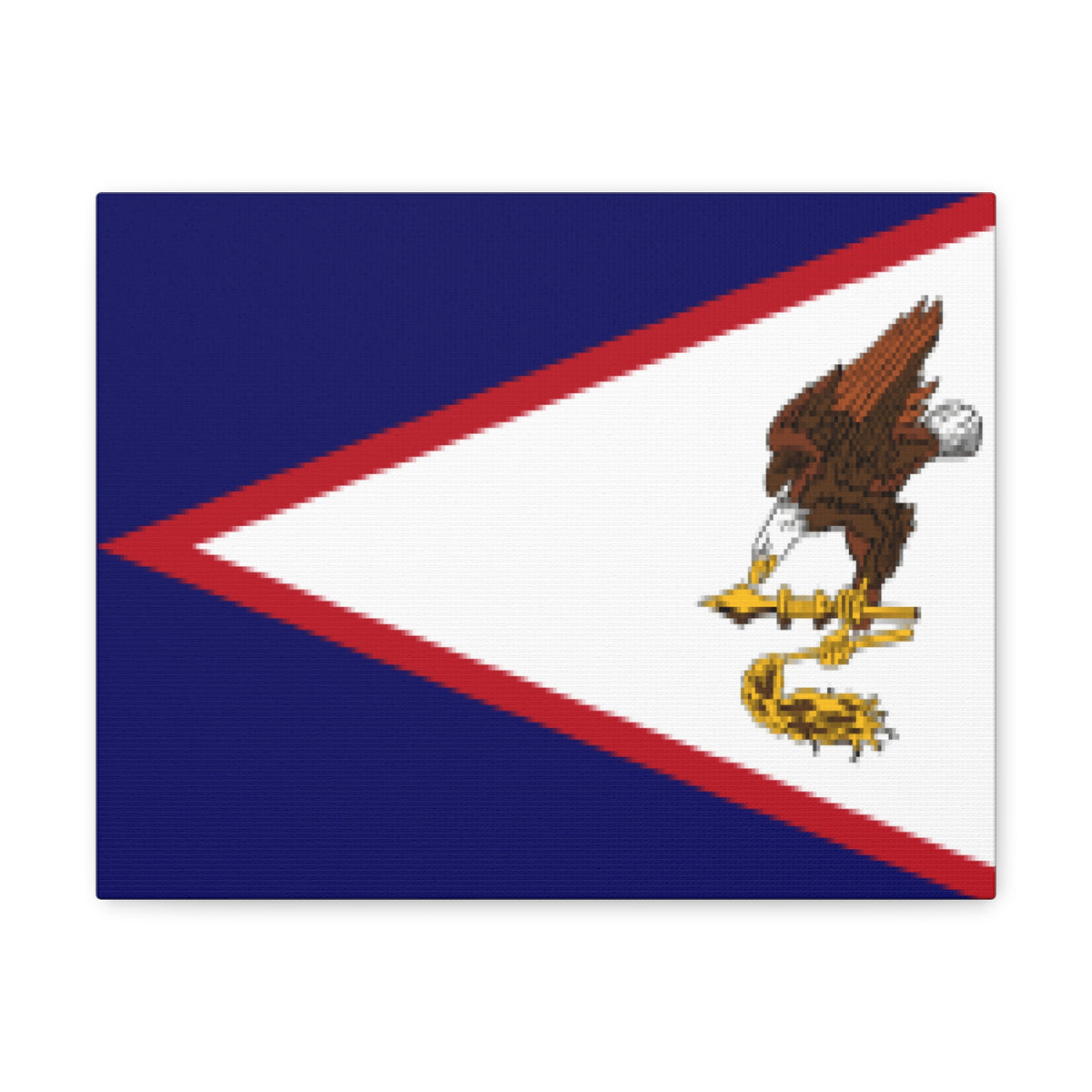 American Samoa Country Flag Canvas Vibrant Wall Art Unframed Home Decor-Express Your Love Gifts