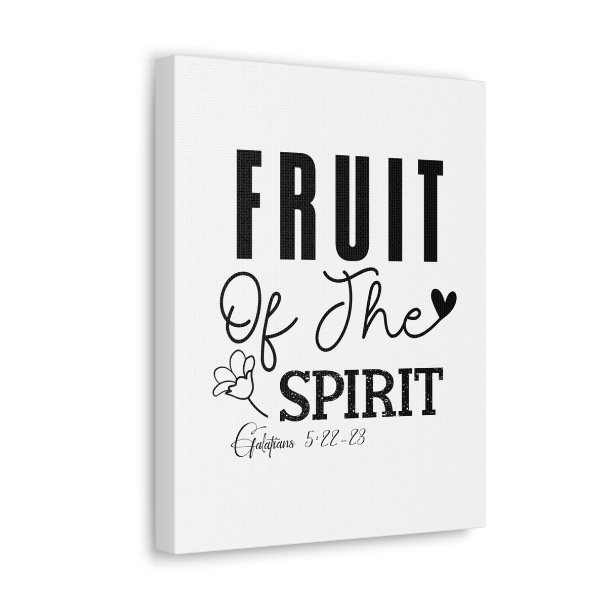 Scripture Walls Galatians 5:22-23 Fruit of the Spirit Bible Verse Canvas Christian Wall Art Ready to Hang Unframed-Express Your Love Gifts