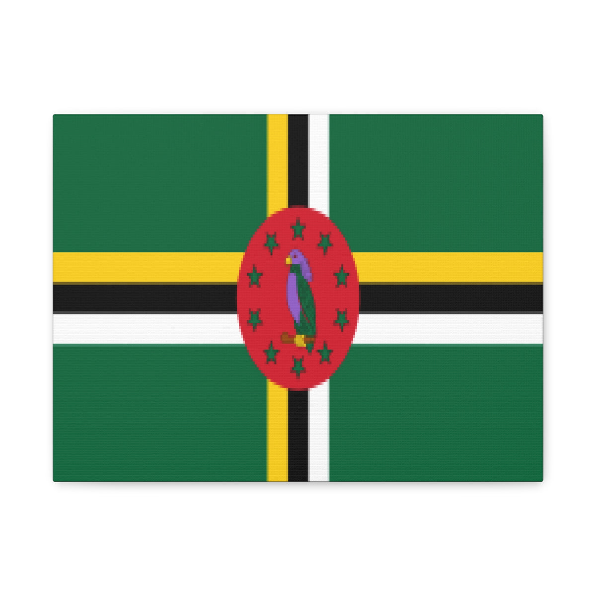 Dominica Country Flag Canvas Vibrant Wall Art Unframed Home Decor-Express Your Love Gifts