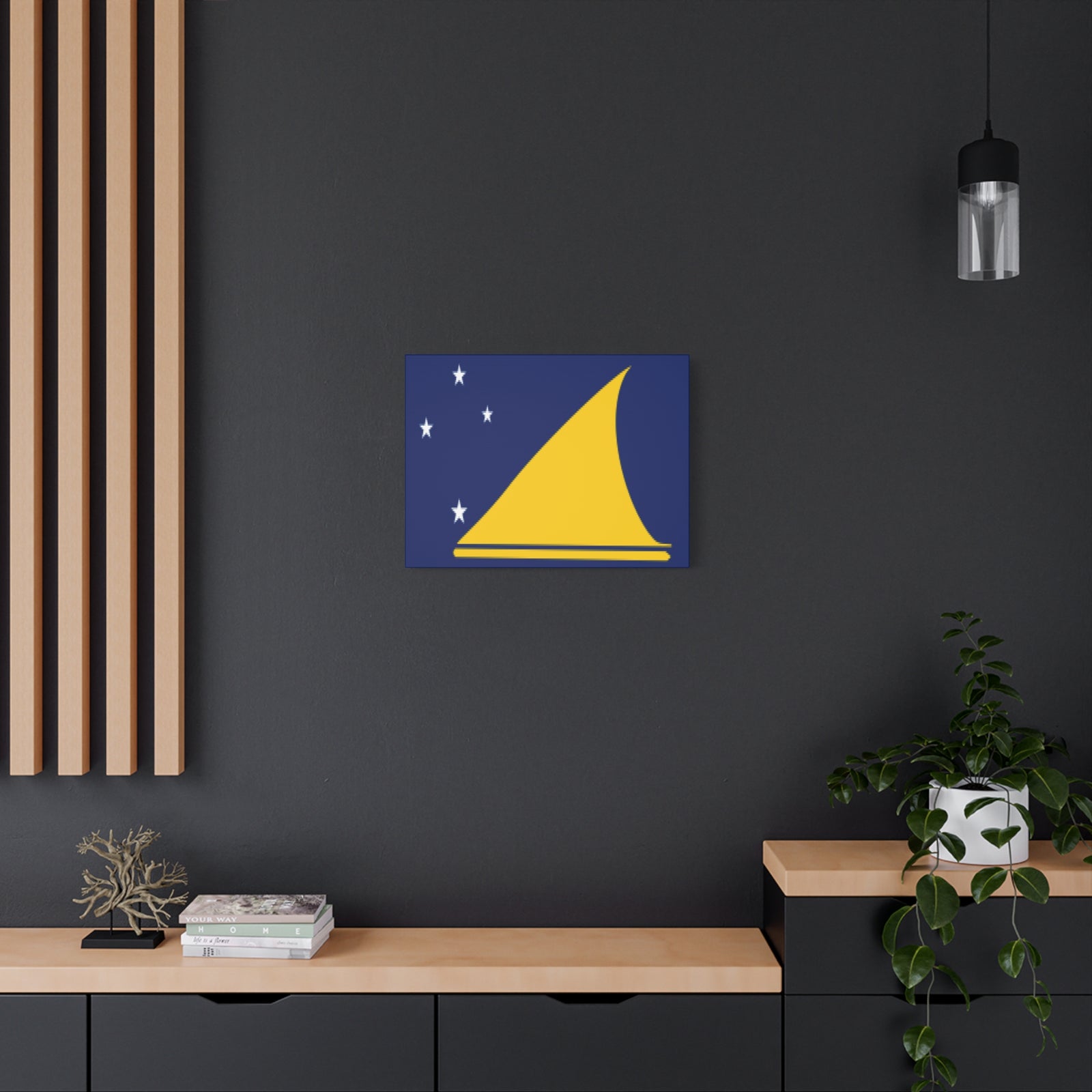Tokelau Country Flag Canvas Vibrant Wall Art Unframed Home Decor-Express Your Love Gifts
