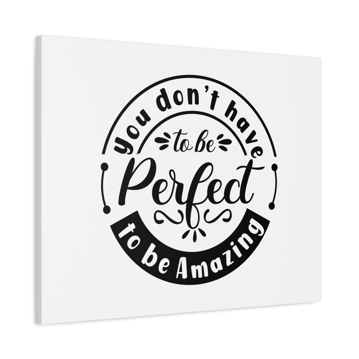 Inspirational Quote Canvas Be Amazing Wall Art Motivational Motto Inspiring Prints Artwork Decor Ready to Hang-Express Your Love Gifts