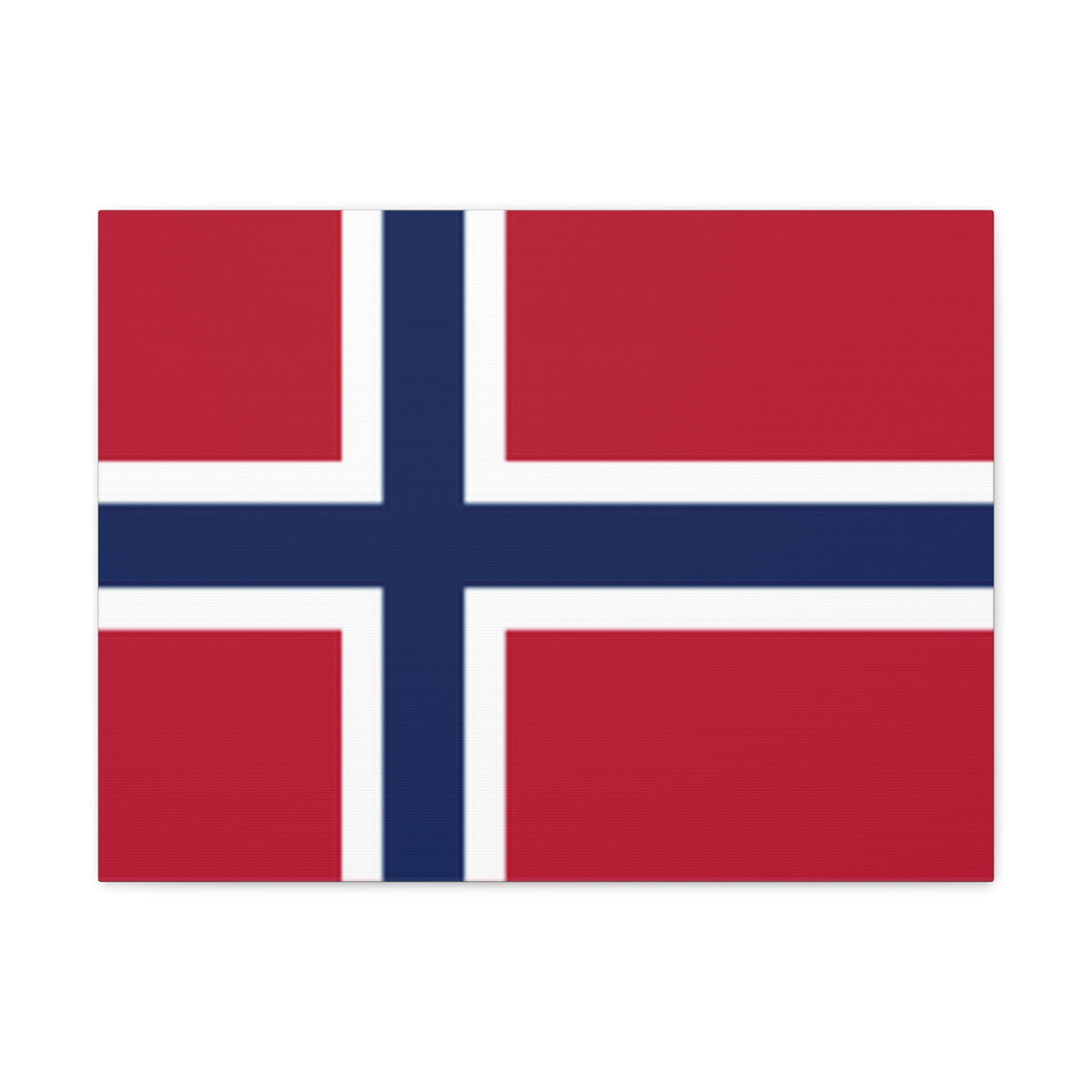 Norway Country Flag Canvas Vibrant Wall Art Unframed Home Decor-Express Your Love Gifts