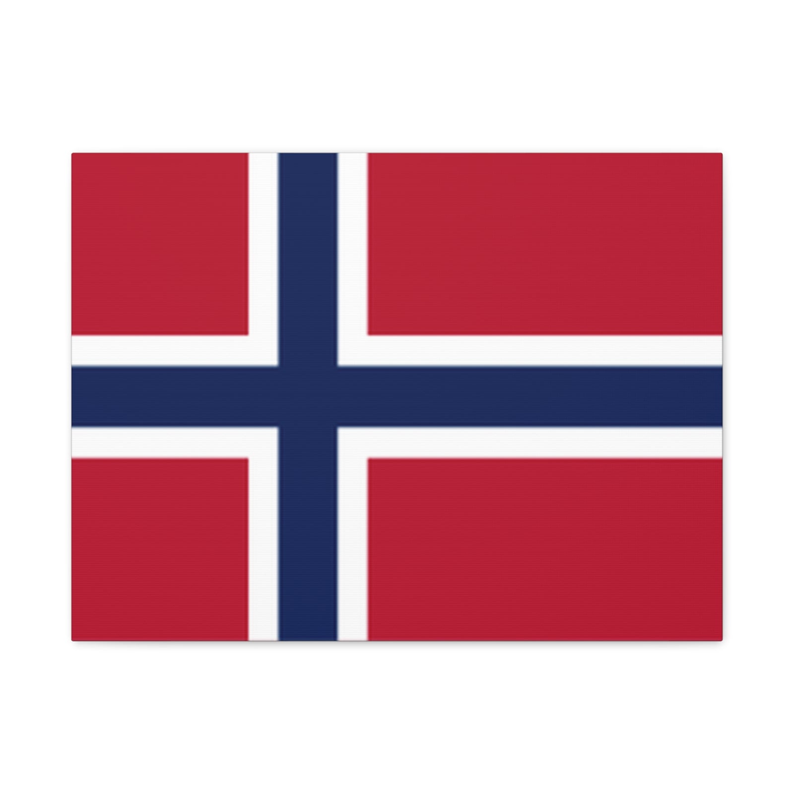 Norway Country Flag Canvas Vibrant Wall Art Unframed Home Decor-Express Your Love Gifts