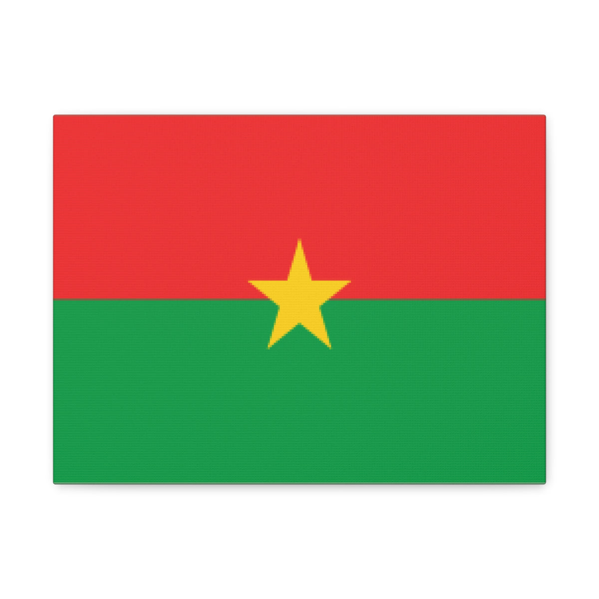 Burkina Faso Country Flag Canvas Vibrant Wall Art Unframed Home Decor-Express Your Love Gifts