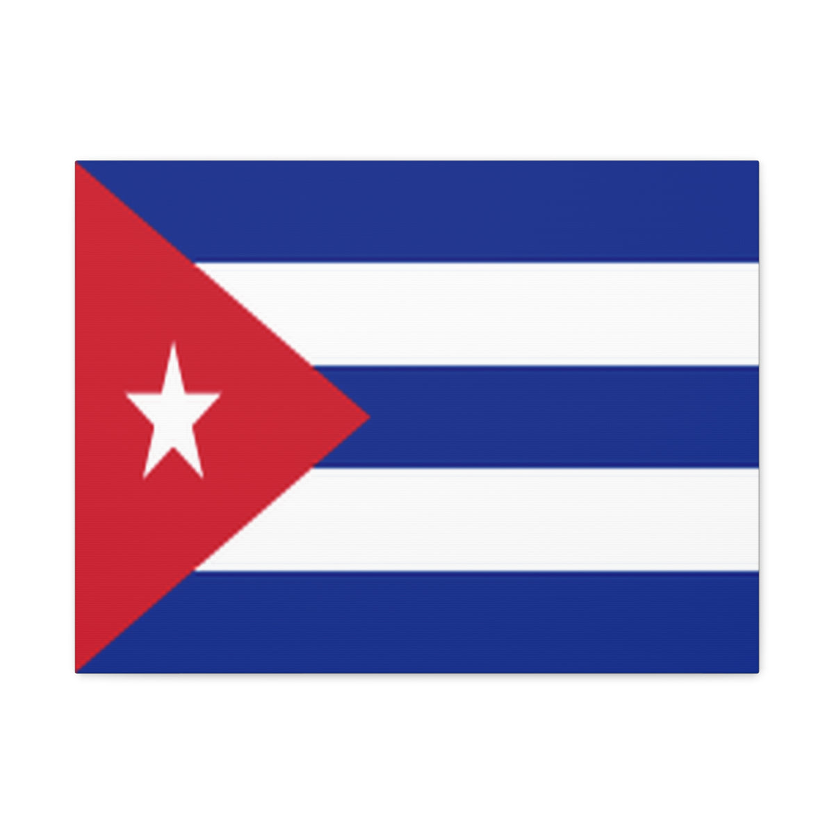 Cuba Country Flag Canvas Vibrant Wall Art Unframed Home Decor-Express Your Love Gifts
