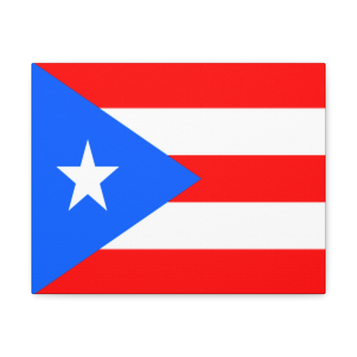 Puerto Rico Country Flag Canvas Vibrant Wall Art Unframed Home Decor-Express Your Love Gifts