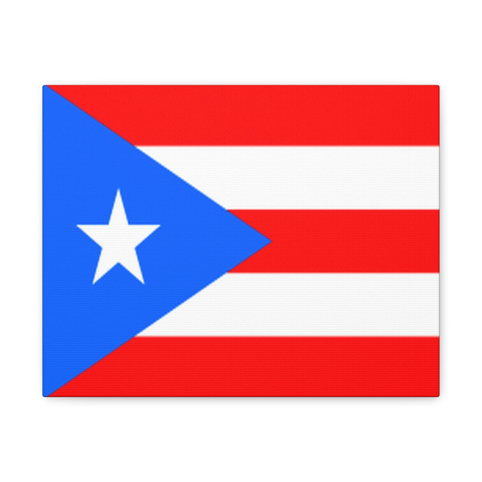 Puerto Rico Country Flag Canvas Vibrant Wall Art Unframed Home Decor-Express Your Love Gifts