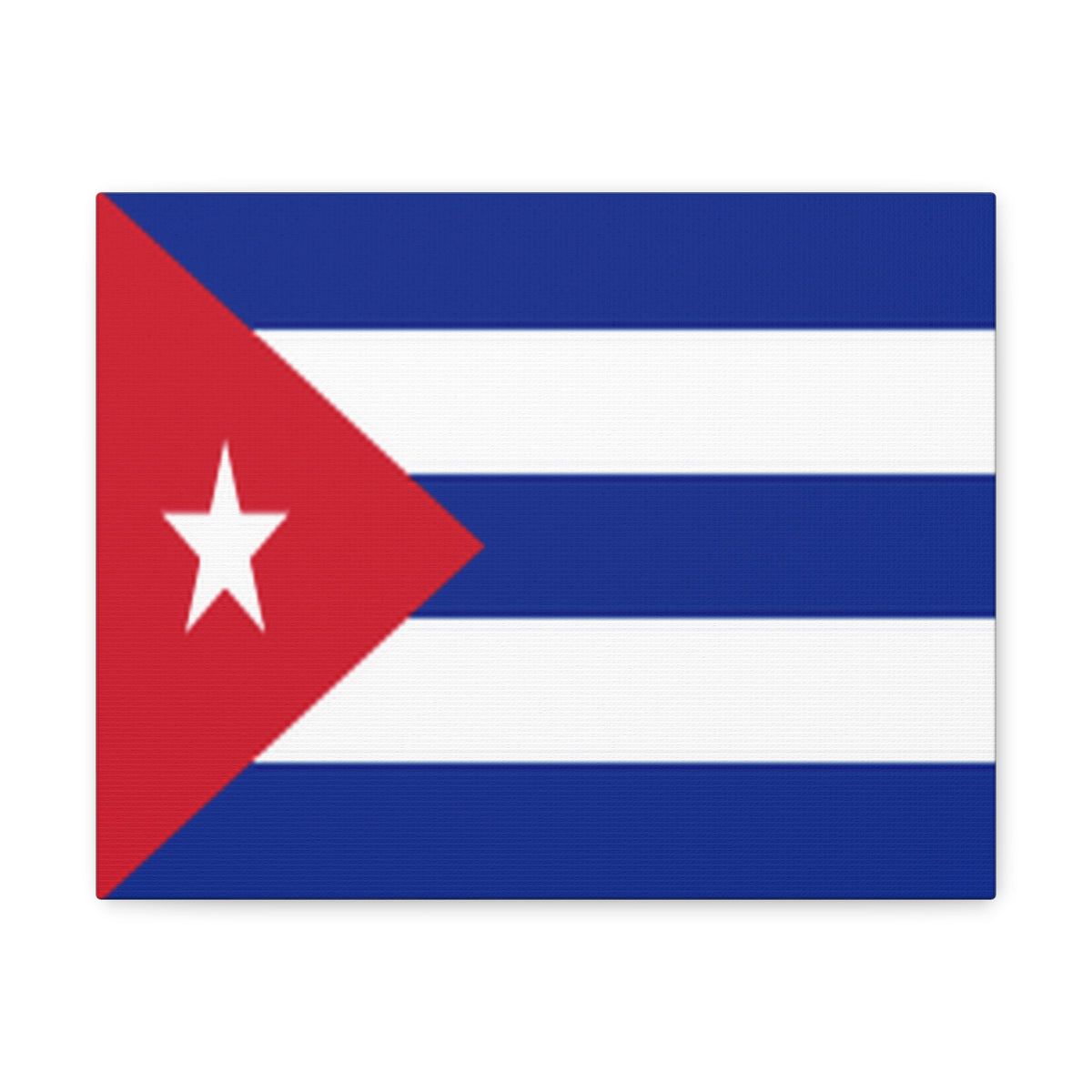Cuba Country Flag Canvas Vibrant Wall Art Unframed Home Decor-Express Your Love Gifts