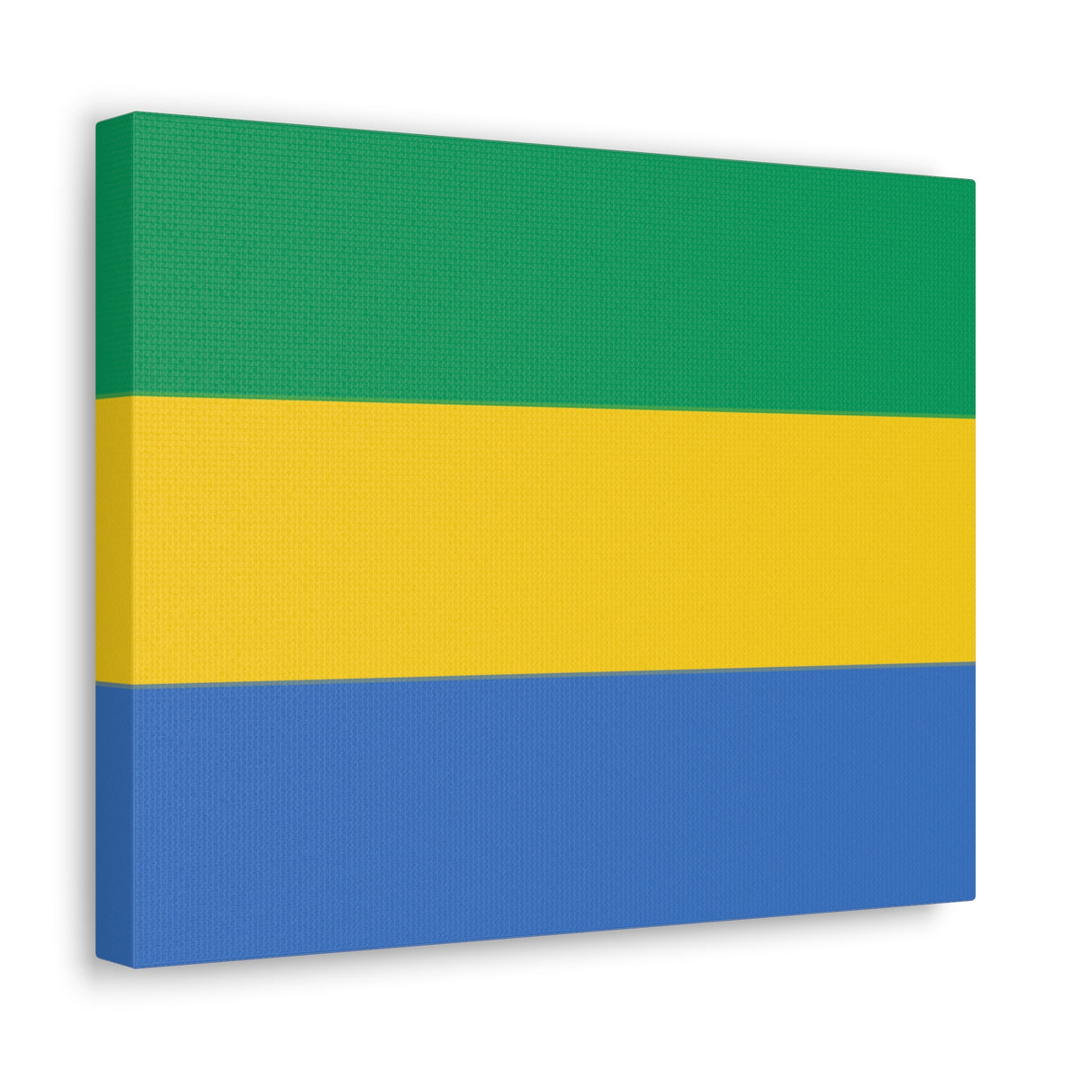 Gabon Country Flag Canvas Vibrant Wall Art Unframed Home Decor-Express Your Love Gifts